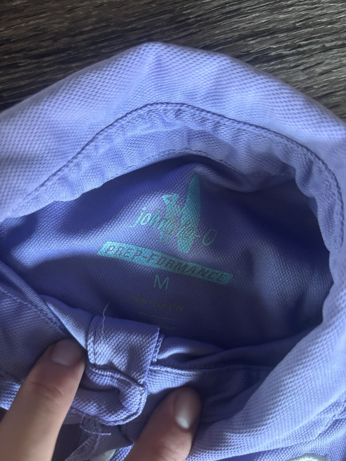 Colorado Rockies Purple Solid Polo Shirt Embroidered Logo 3-Button Sz: M