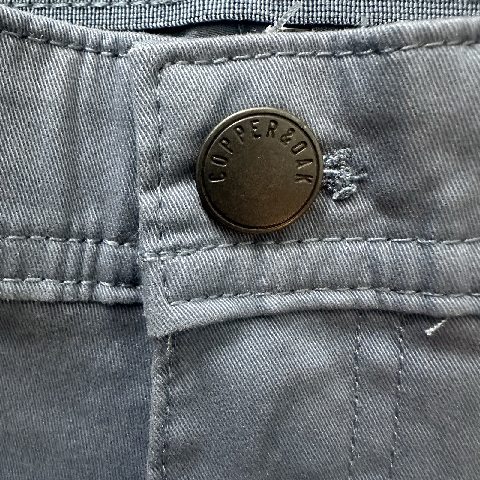 Copper & Oak NWT Men’s 32×30 5 Pocket Every Day Pants Cotton Bluestone NWT $75
