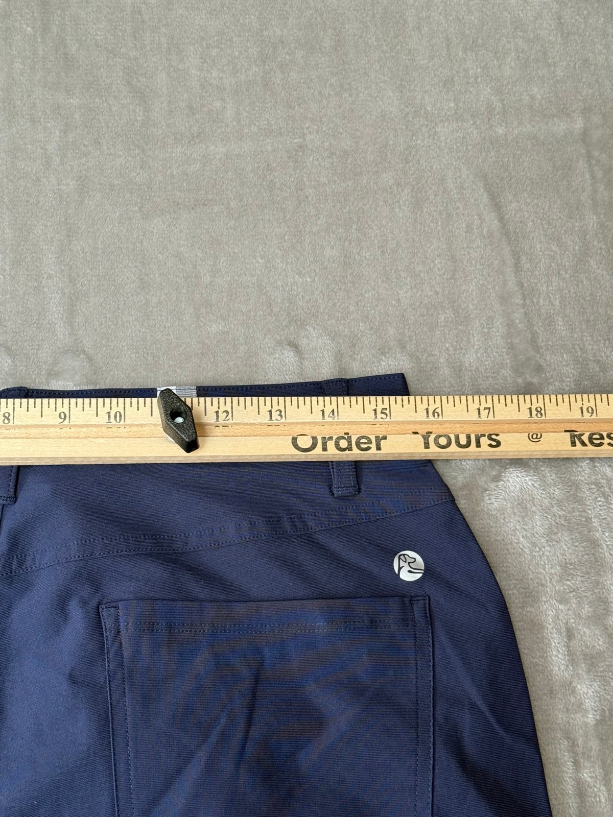 Rhoback Delta Performance Pants Mens 32×30 Fleet Navy Stretch Golf $128 New NWOT