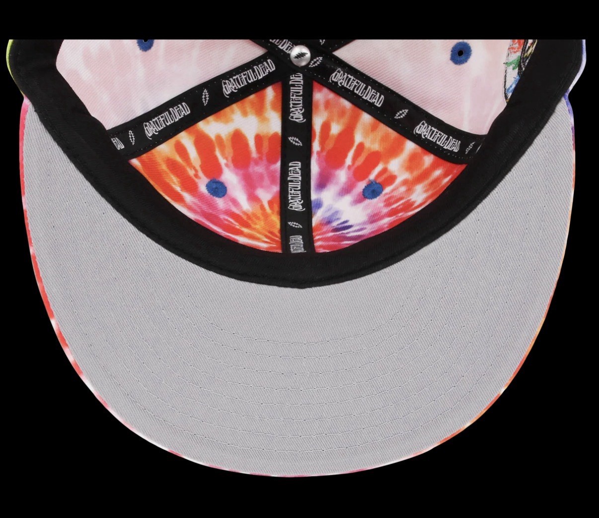 Tie-Dye Logo Fitted Hat 2026 Grateful Dead Collection Size 7 1/4 Sold Out Lids