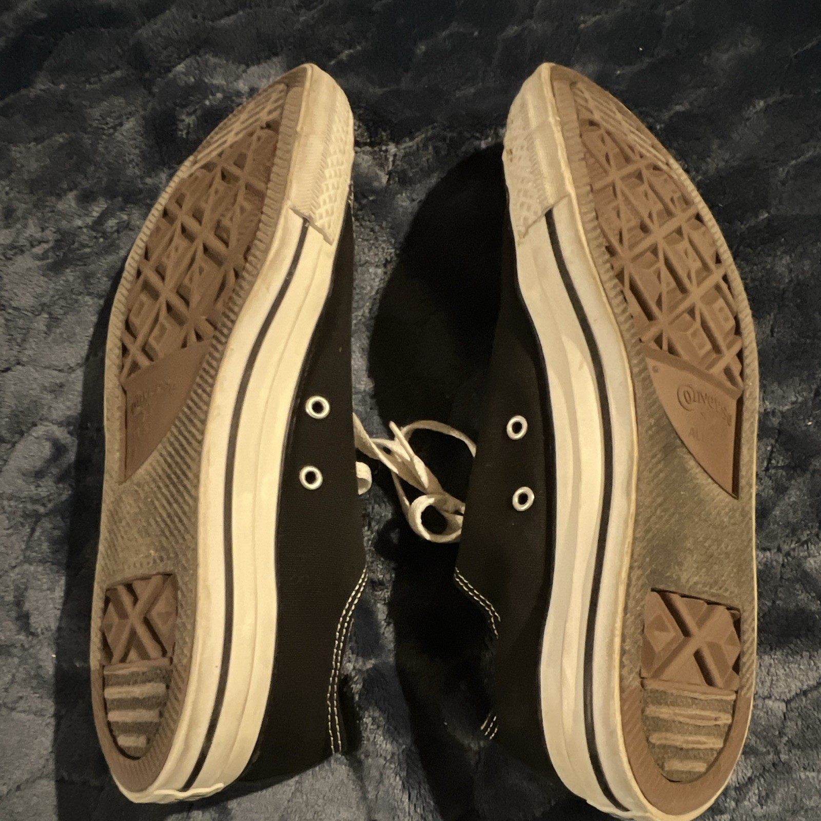 Converse Chuck Taylor All Star Low Top Black Canvas Sneakers Men’s US 12