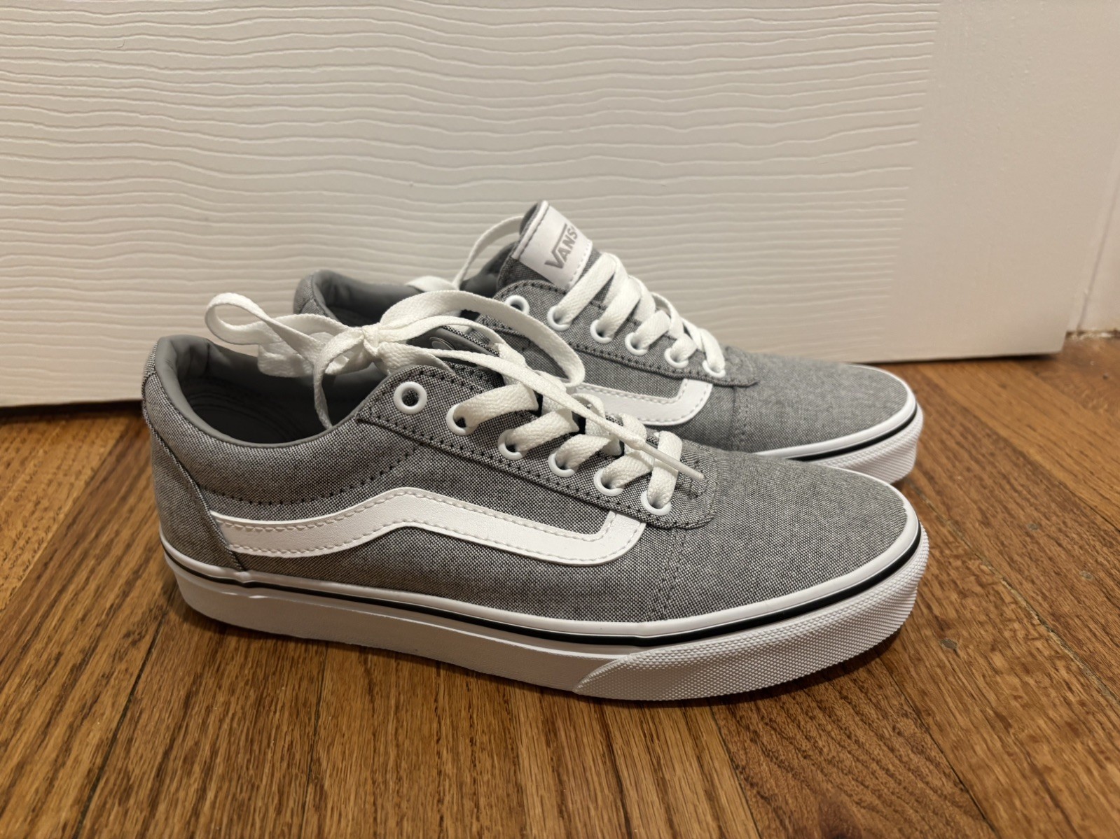 Vans Ward Summer Canvas Black Size 7.5