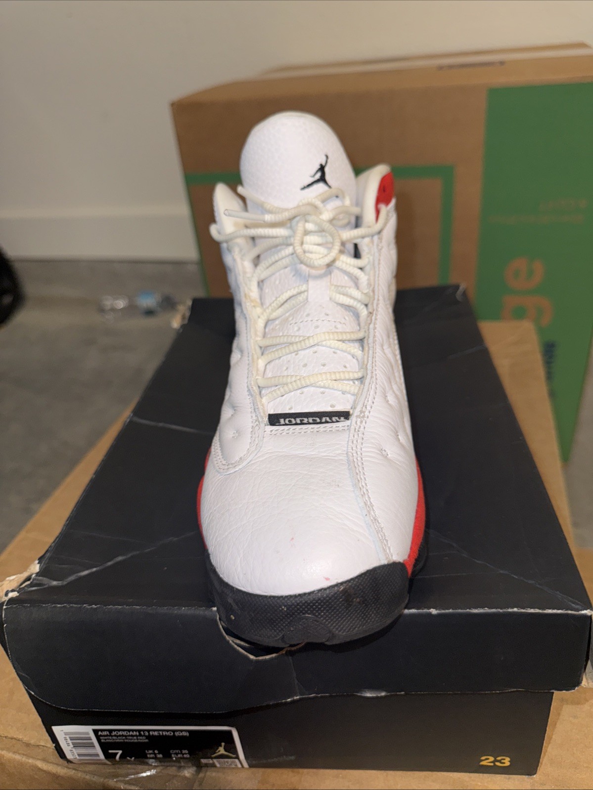 Air Jordan 13 Cherry Size 7y 100% Authentic Ready To Ship !! Super Cheap