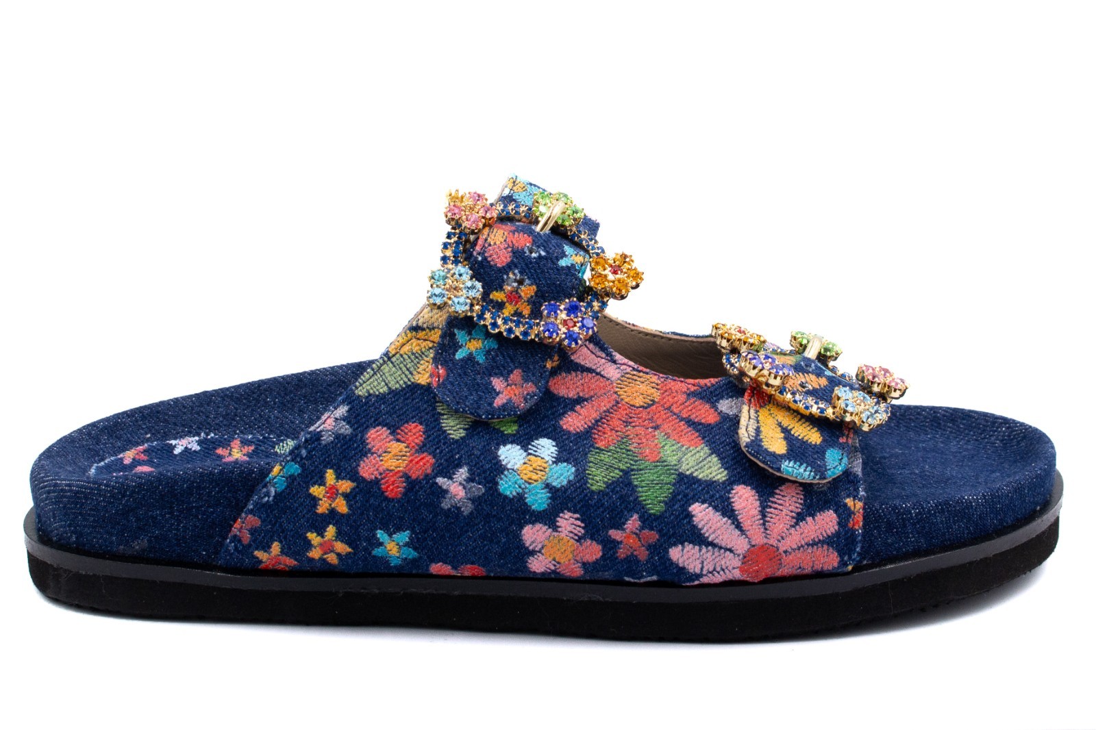 Paola Firenza Italian Designer Sandals New Collection Blue