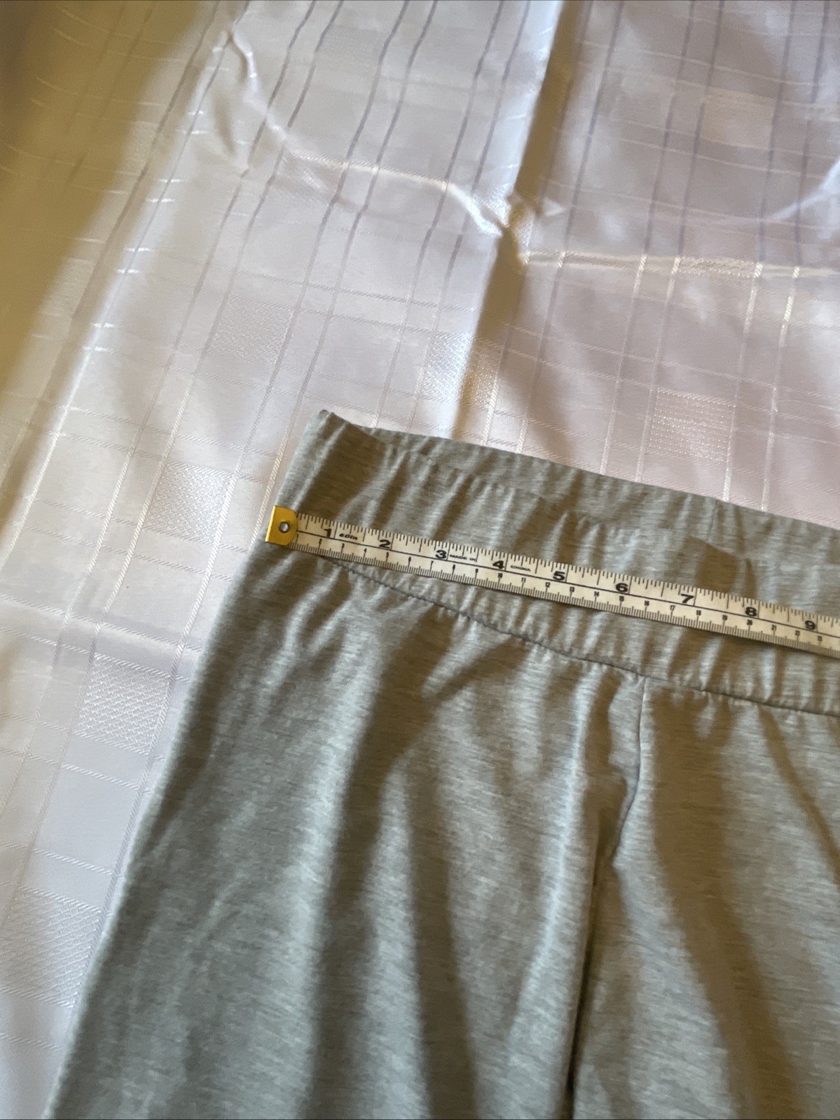 Select Ladies Grey Leggings Size Medium 10 Uk .Leg 27 Inches -with Logo New