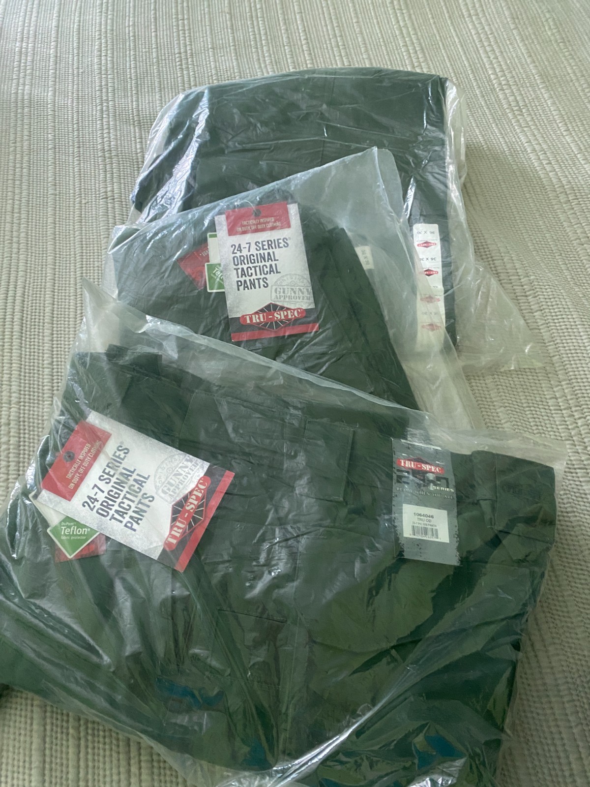 Lot of 11 mixed tactical pants mens. Tru Spec, Propper, dickies, 5.11, & Wranglr