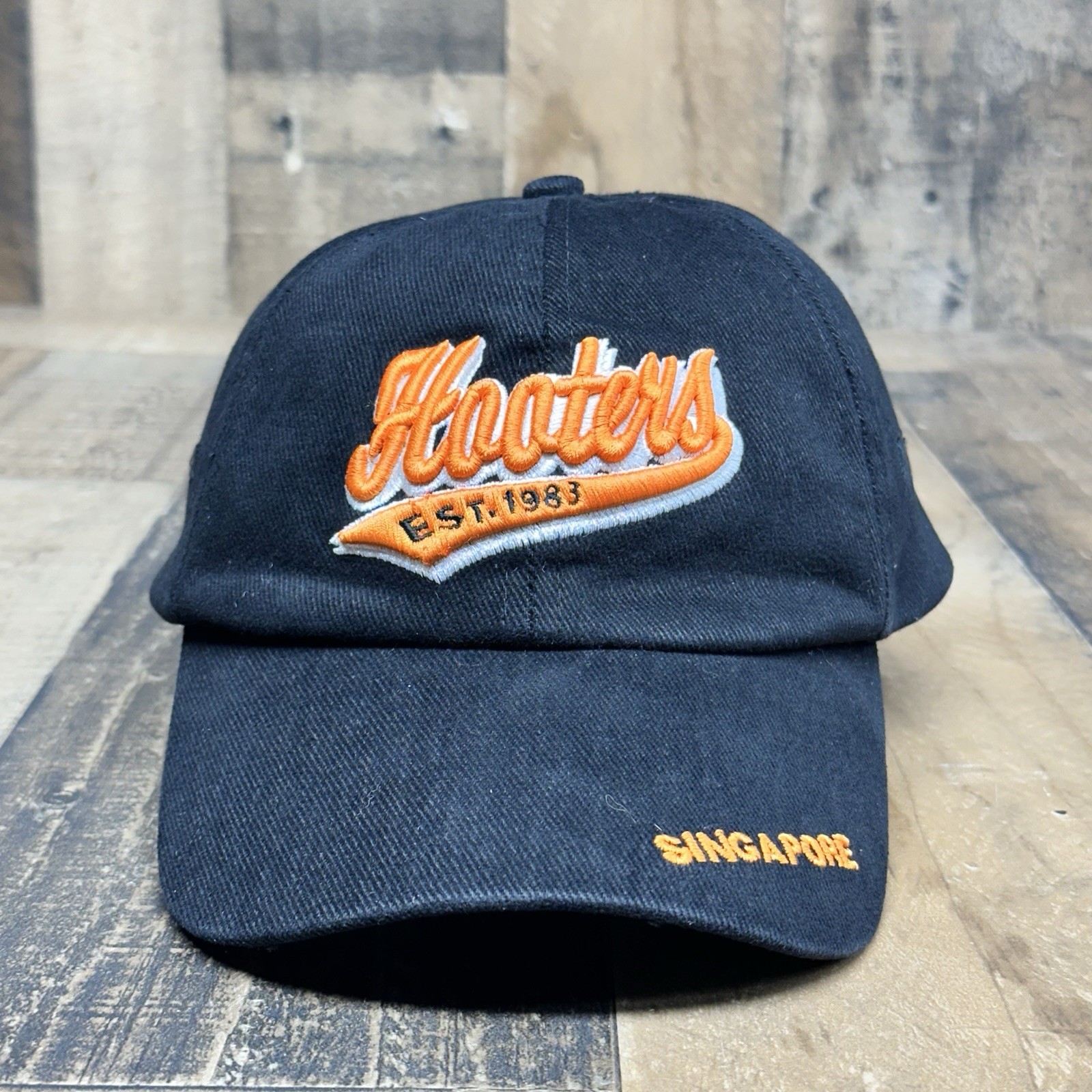Hooters Singapore Hat Embroidered Strapback Cap