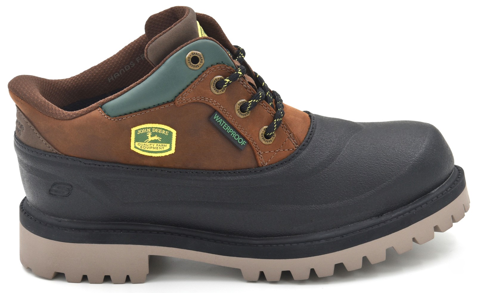 Skechers Men’s Sergeants – Aldridge Slip-Ins Waterproof Boots 256089 BRBK