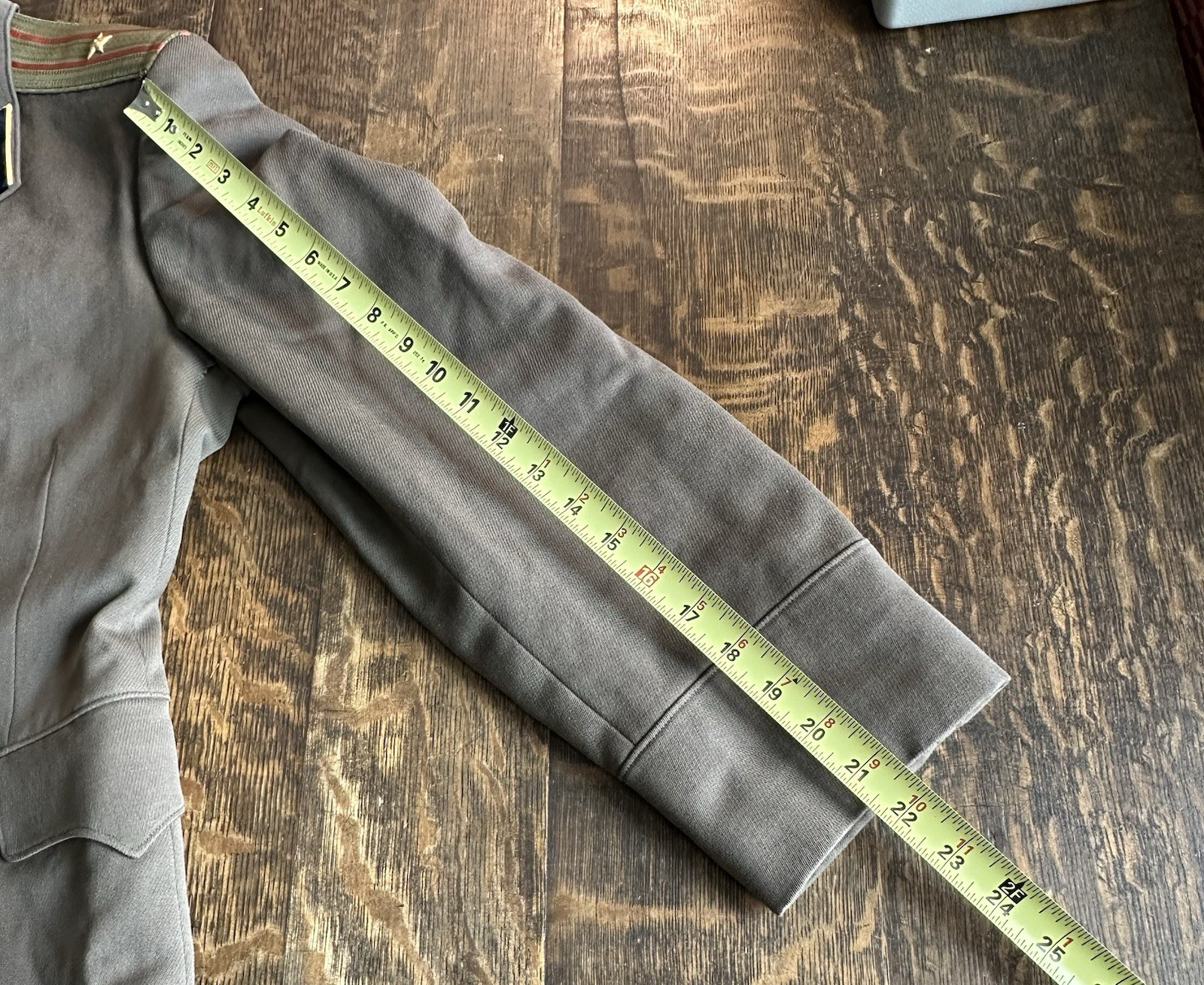 Vintage Military Jacket With Hardware – Russian?