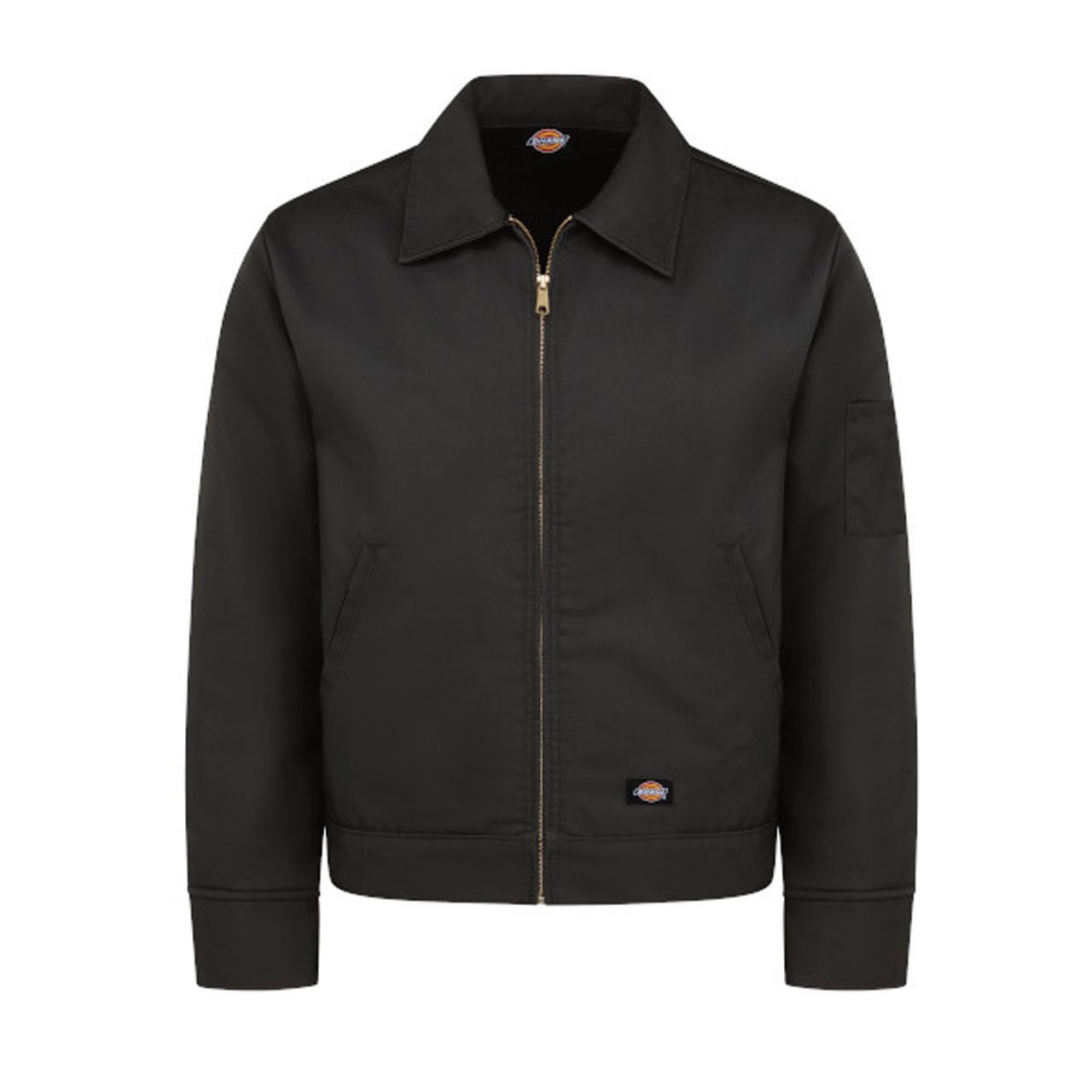 Insulated Eisenhower Front Zip Jacket – Black, Size L
