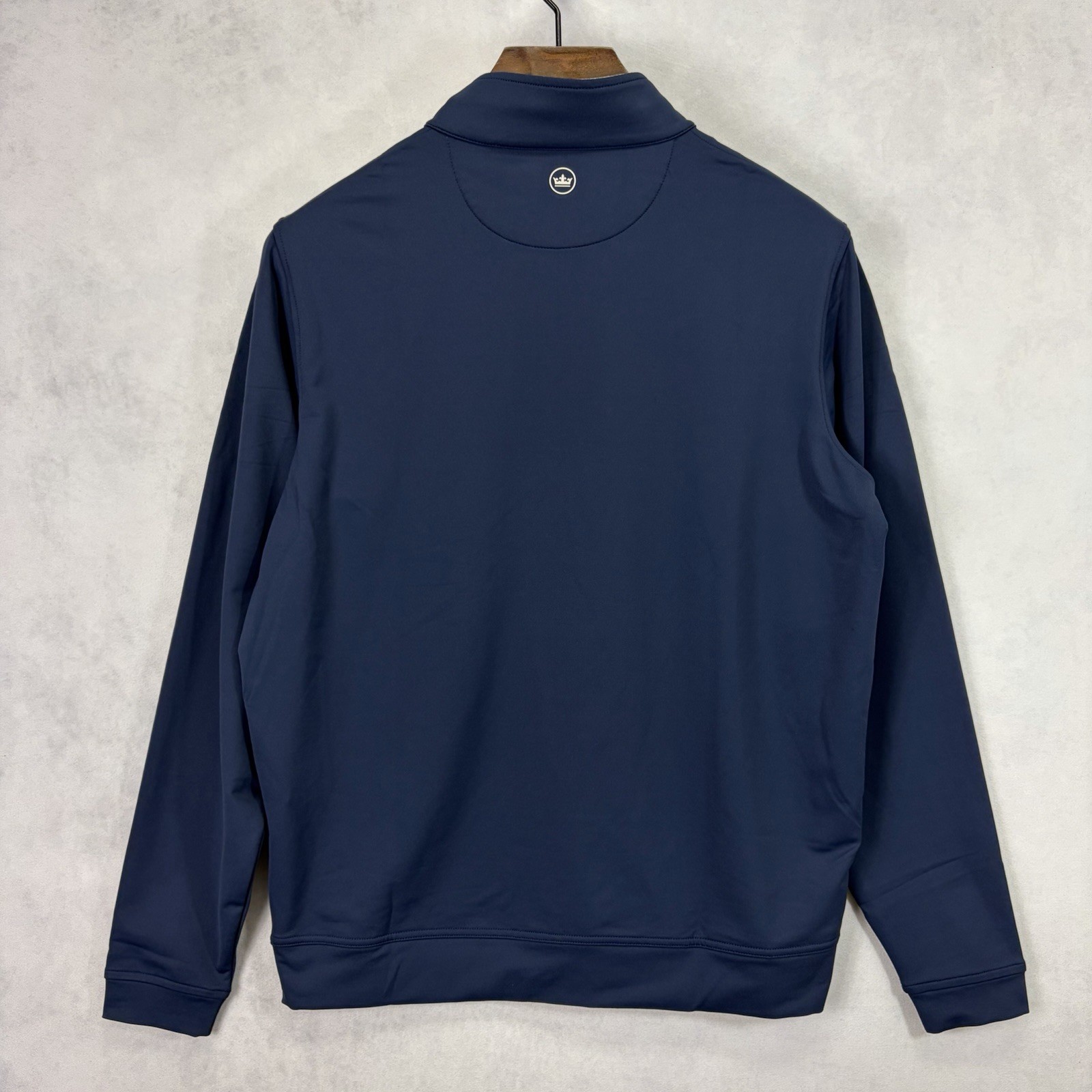 Peter Millar 1/4 Zip Pullover Mens Medium CNBC Crown Sport Stock Trading NWT