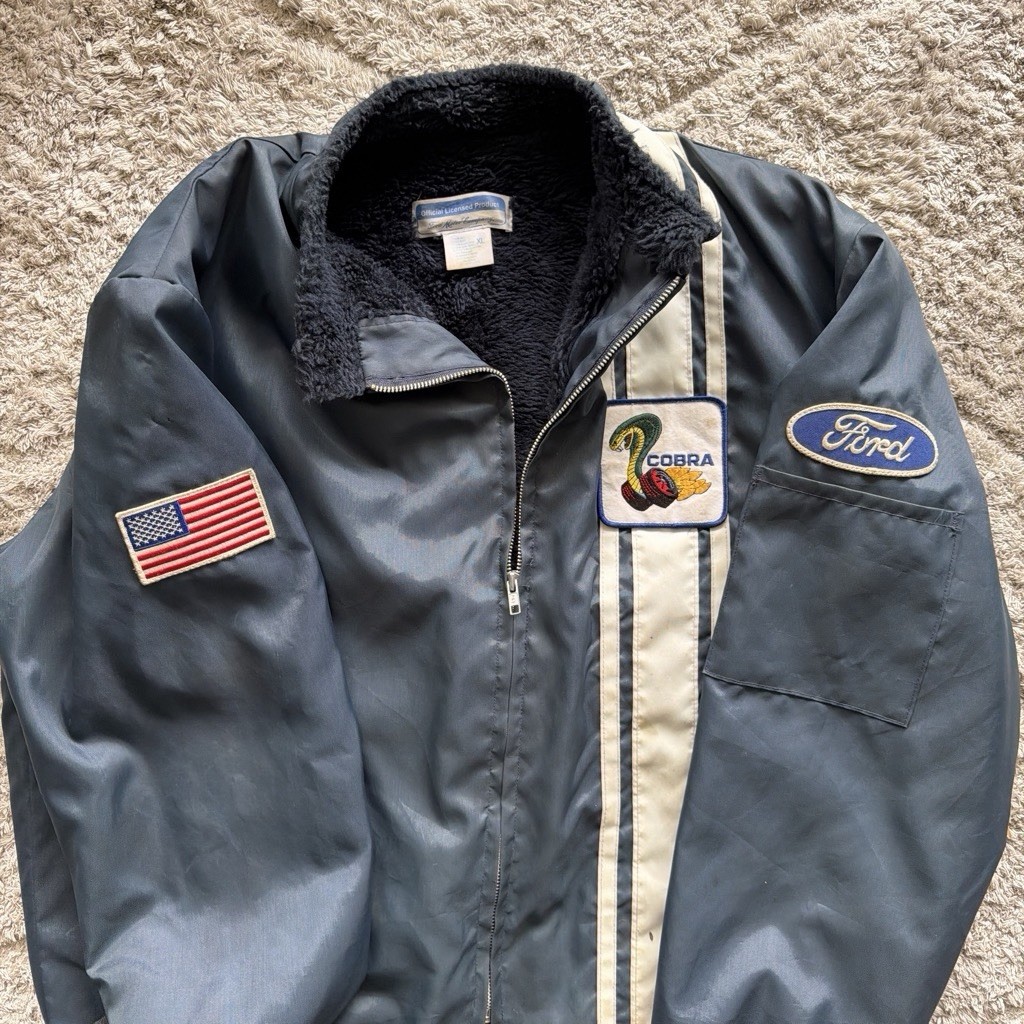 Vintage Ford Cobra racing jacket
