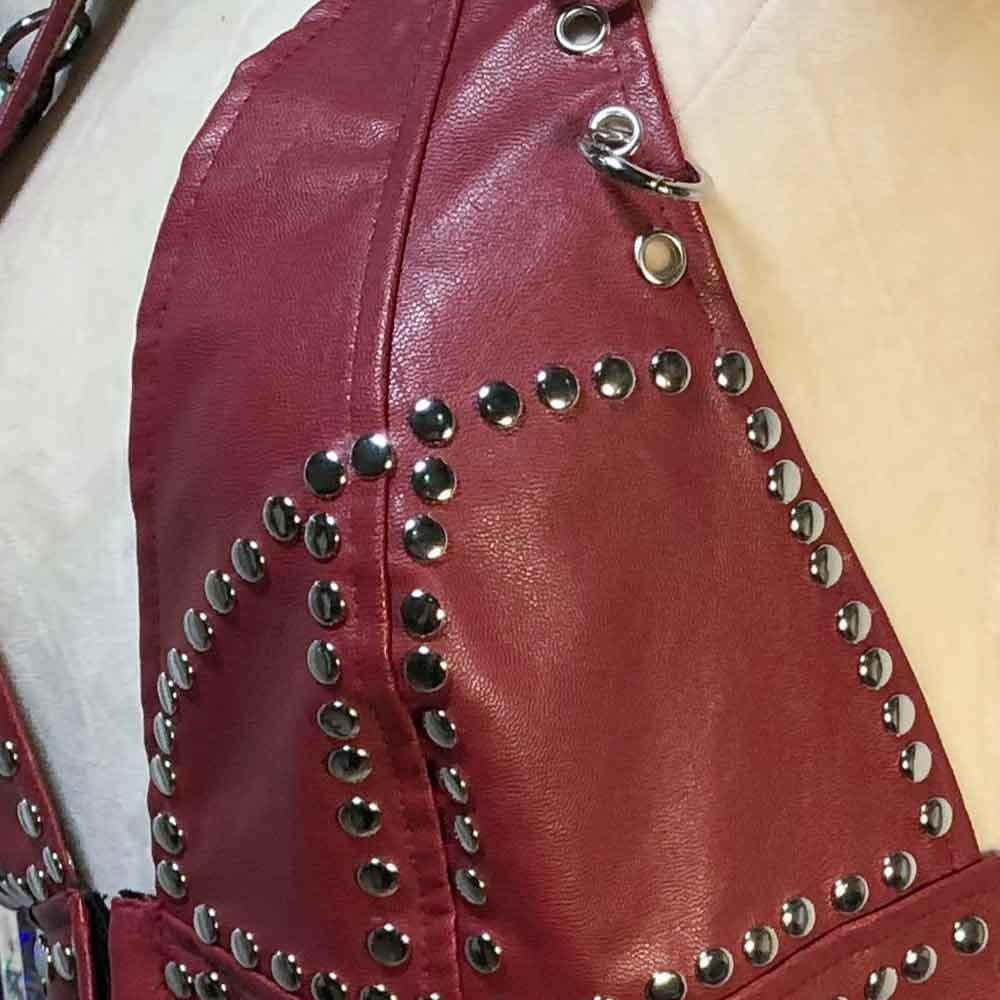 Goth Tops Emo Clothing Grunge Gothic Tank Punk Rock Clothes Spiked Y2K