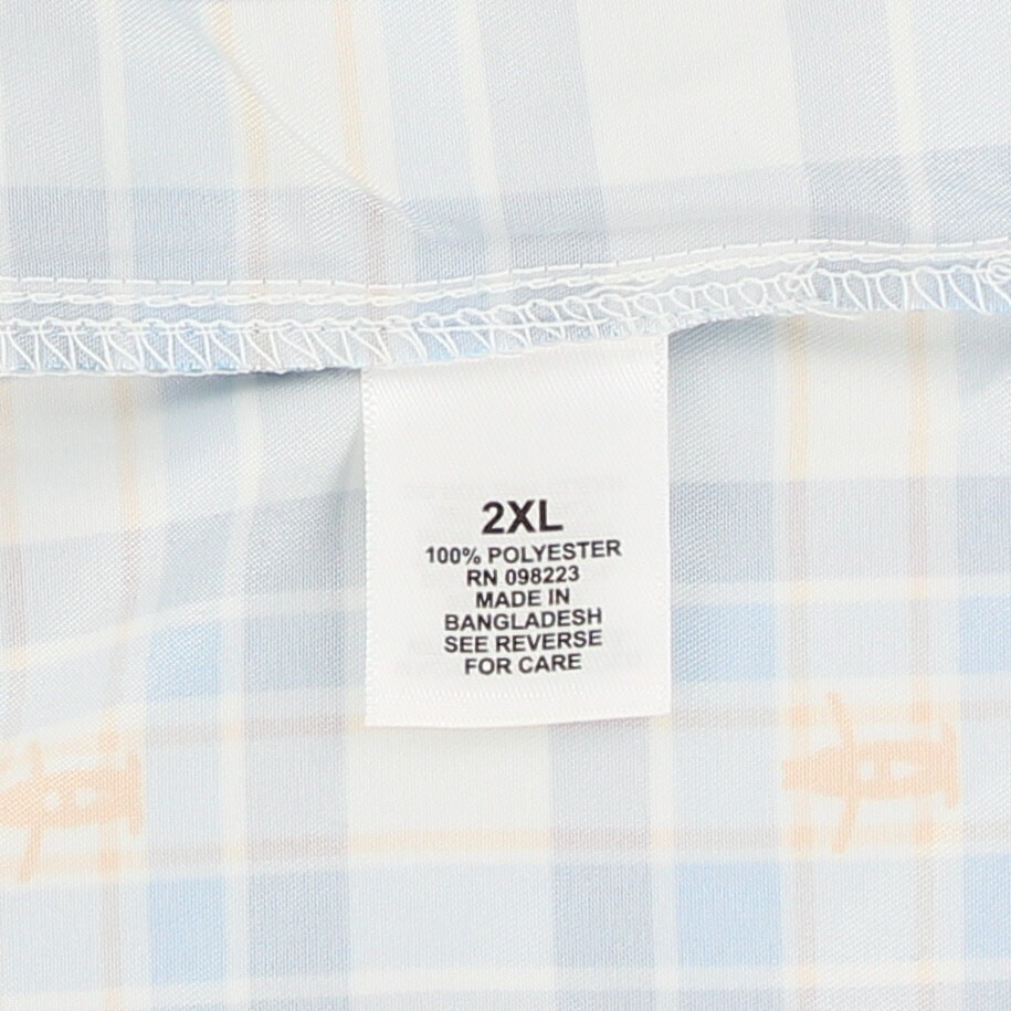 Magellan Men’s Shirt Houston Livestock Prints, Relaxed Short Sleeve Button Down