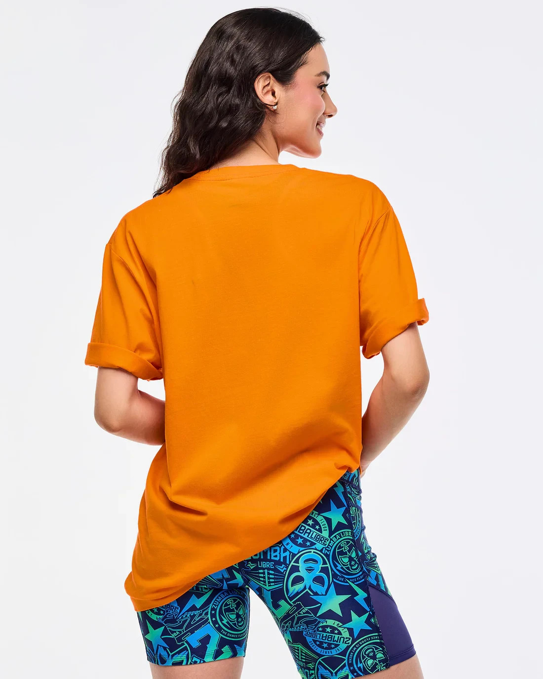 Zumba Libre Tee -1 Size Fits Most-Choose Purple, Green or Orange – New!