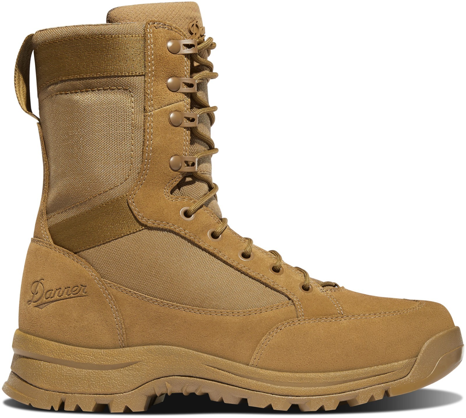 FLASH SALE!!! Danner Men’s Tanicus Side-Zip Coyote Composite Toe Boots AUTHENTIC