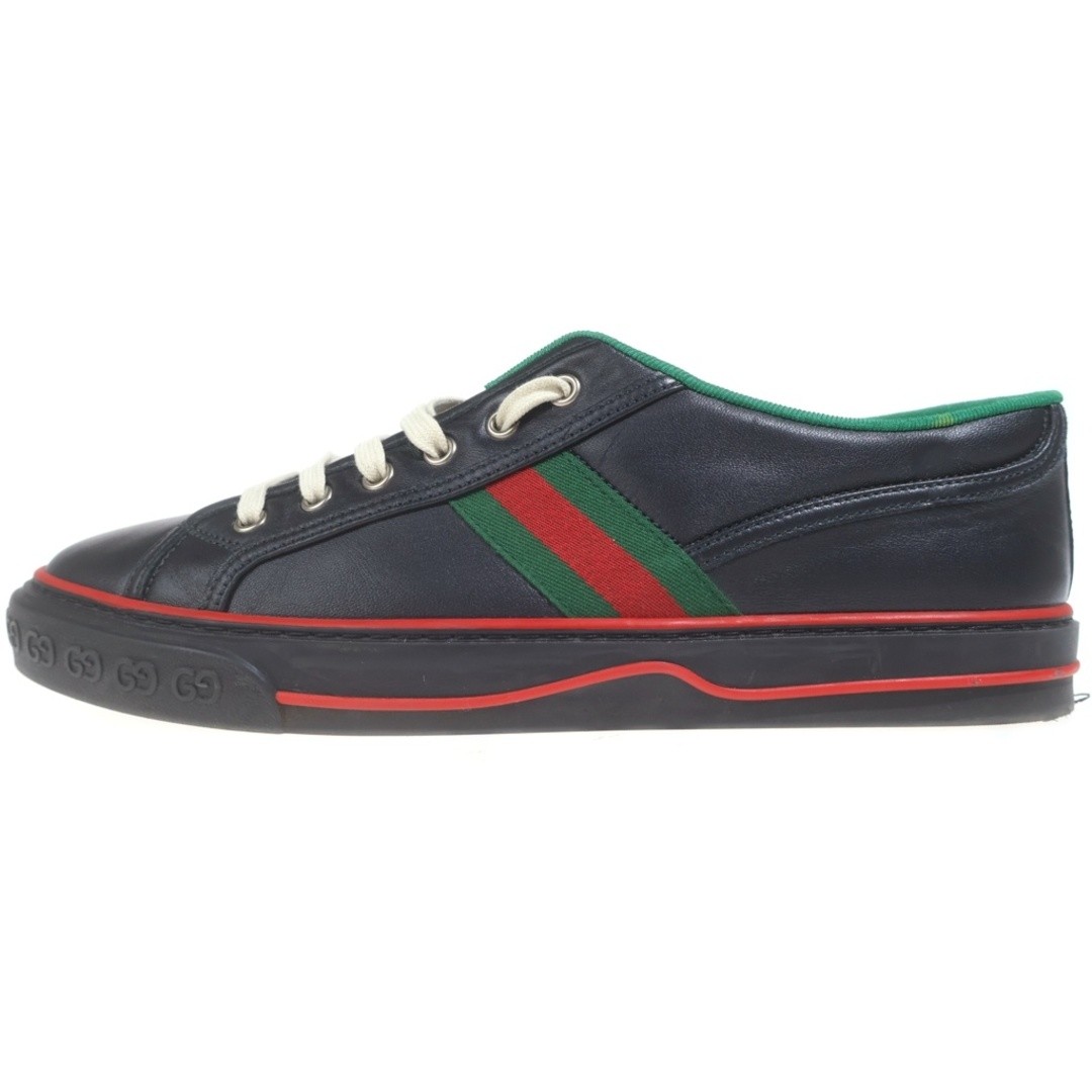 GUCCI Tennis 1977 Low Cut Sneaker Black #9 Used aceb11de02b1a234a6cf63a04acacff0