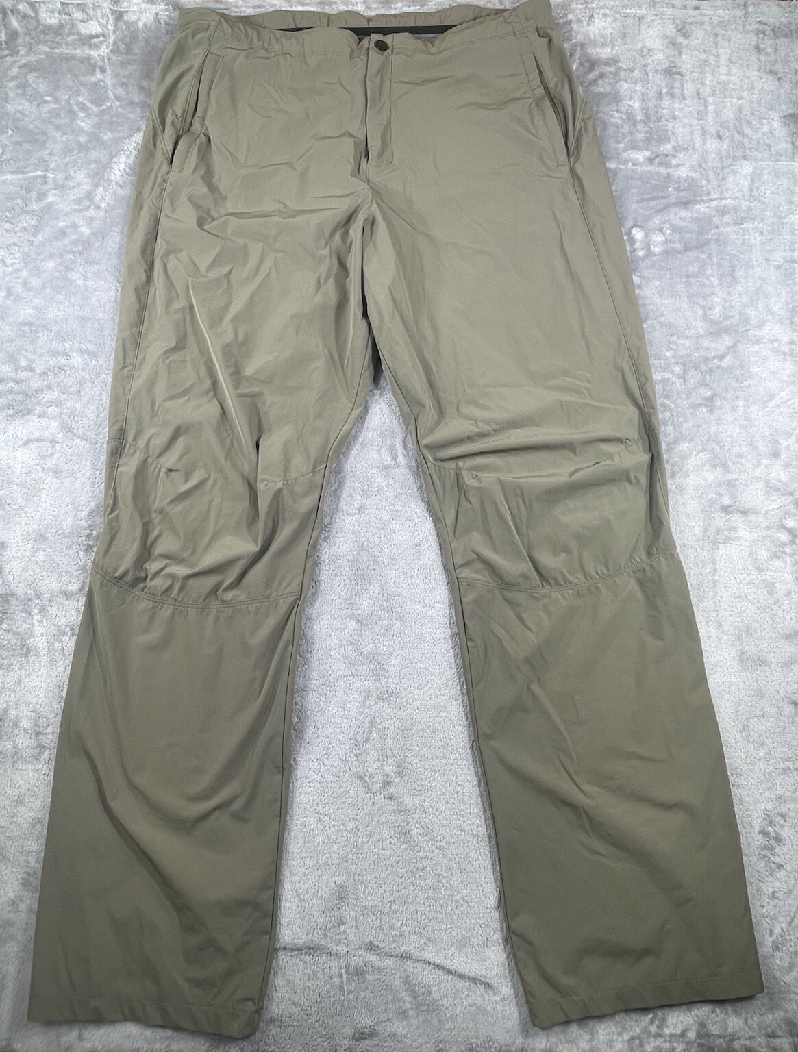 Paskho Pants Travel Men’s Green Size XL 32″ Inseam Stretch