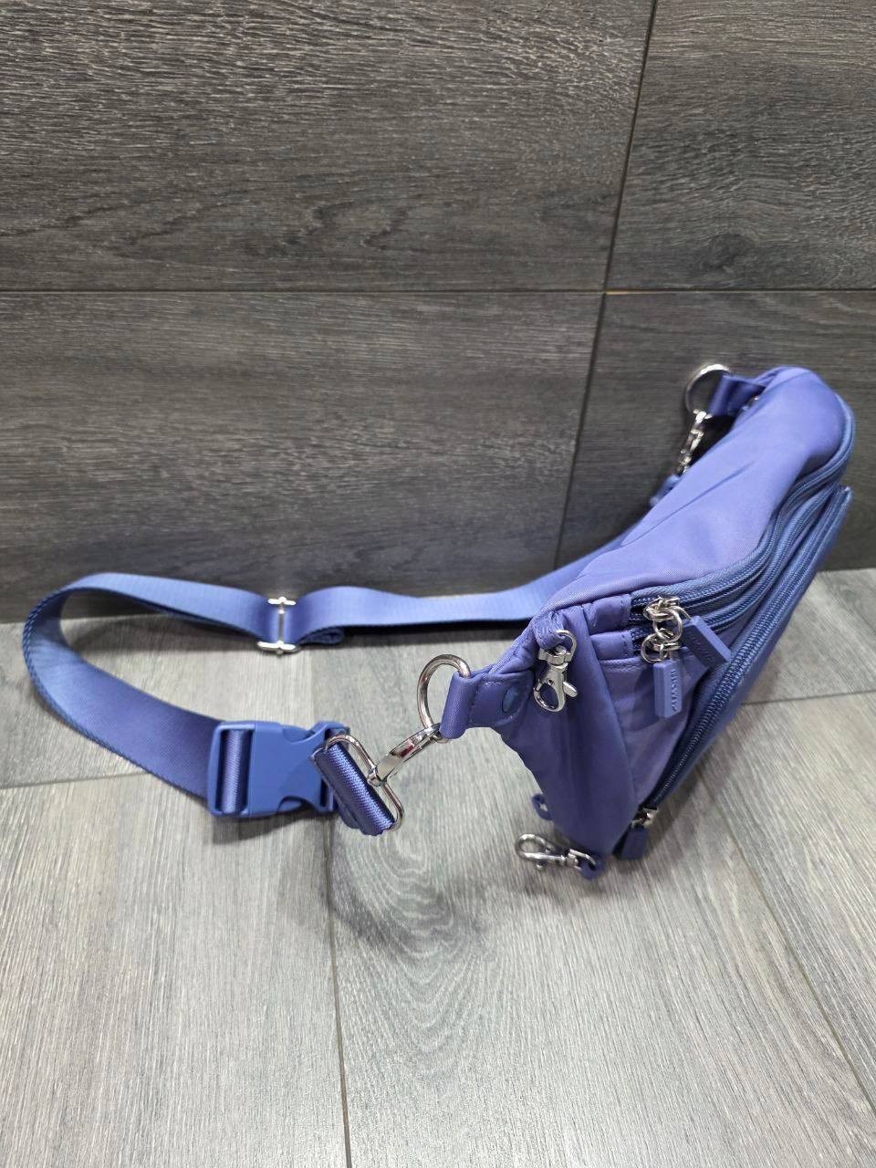 IHKWIP Confidence Anti-Theft Sling Crossbody Two Straps Marlin Blue Bag A684781