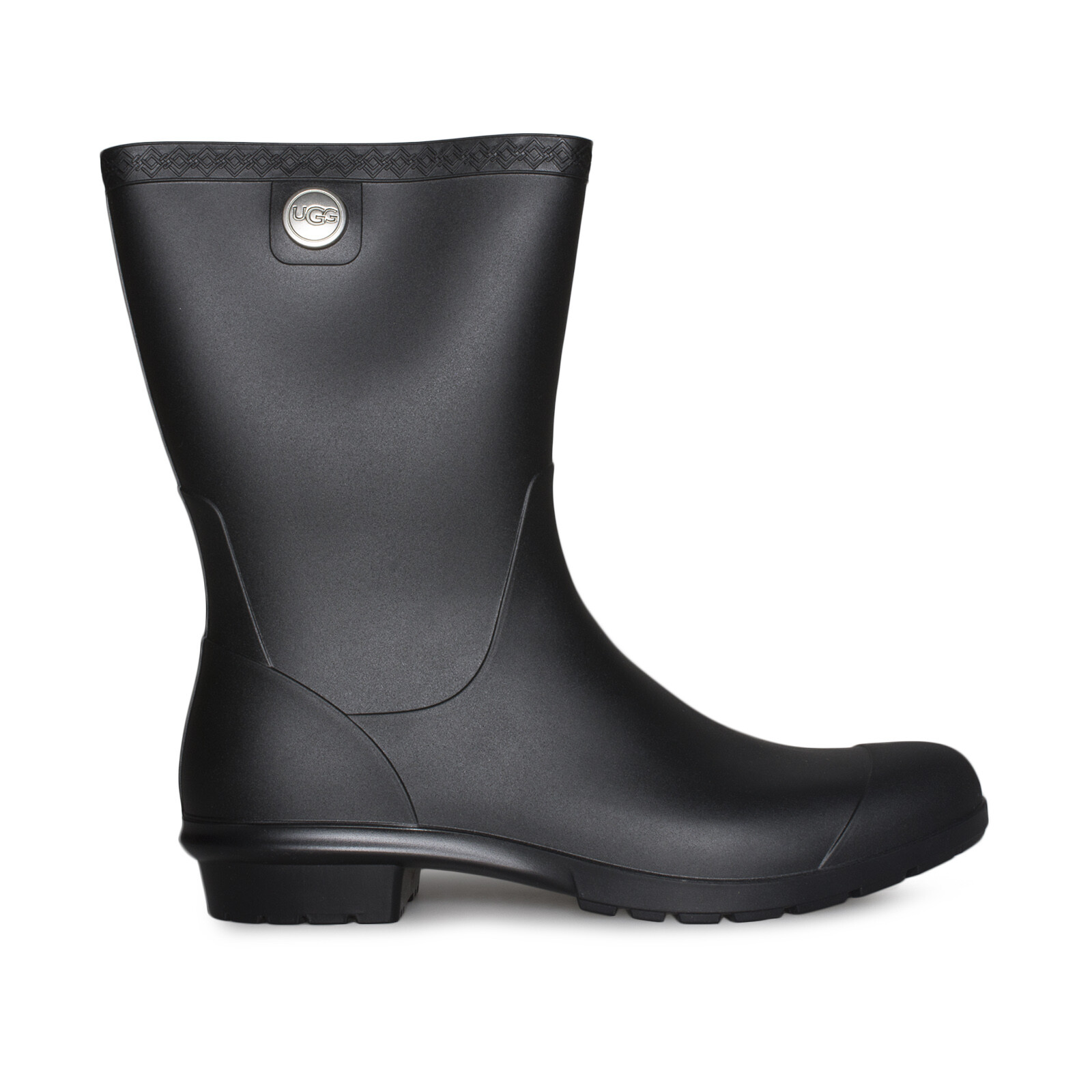 UGG SIENNA MATTE BLACK WATERPROOF RUBBER WOMEN’S BOOTS SIZE US 9/UK 7/EU 40 NEW