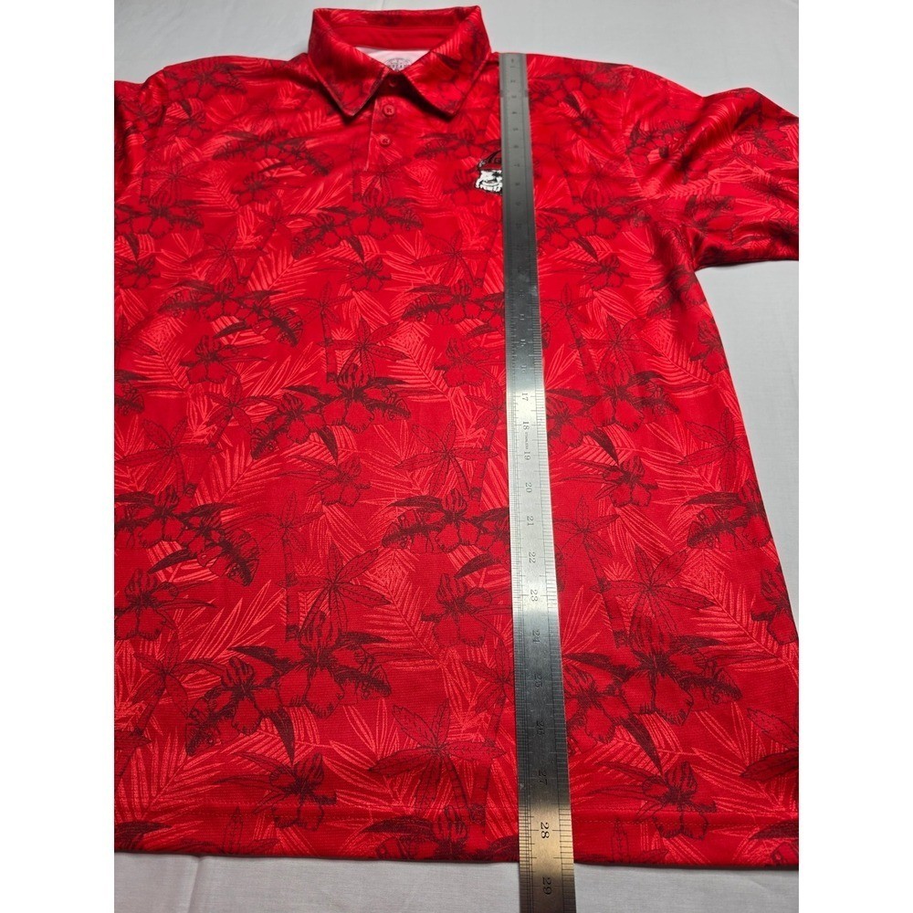 Rivalry Threads 91 Georgia Bulldogs Football Shirt Men’s Large Red Floral Print