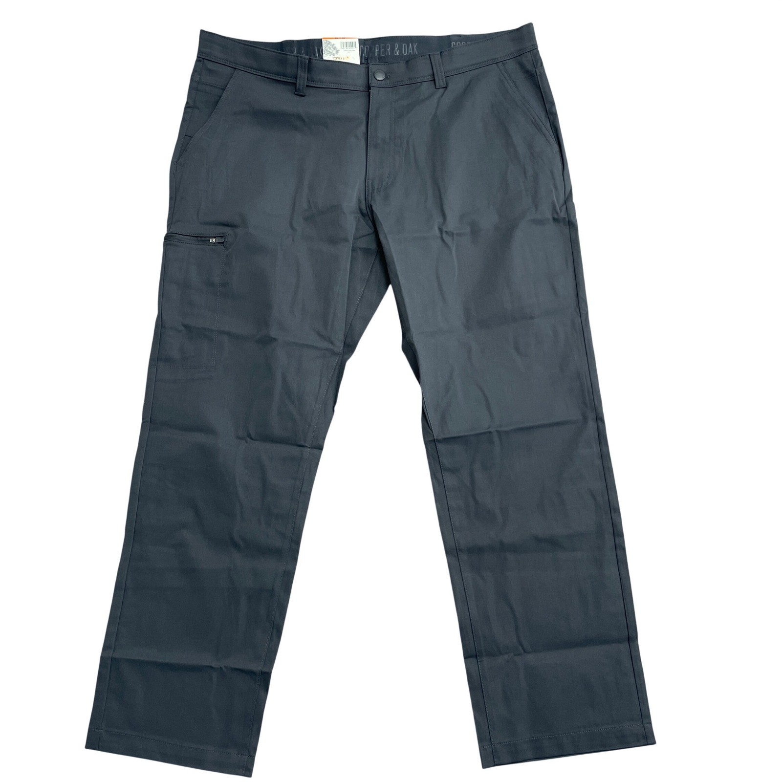 NEW Copper and Oak Supply Men’s 42×32 Co Tech Utility Pants Straight Fit Gray