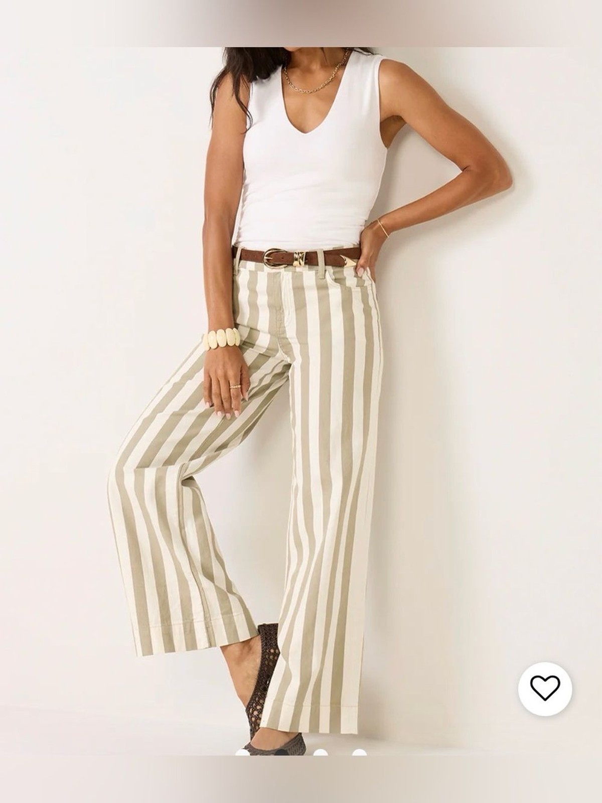 LNA Park V Neck Sleek Tank