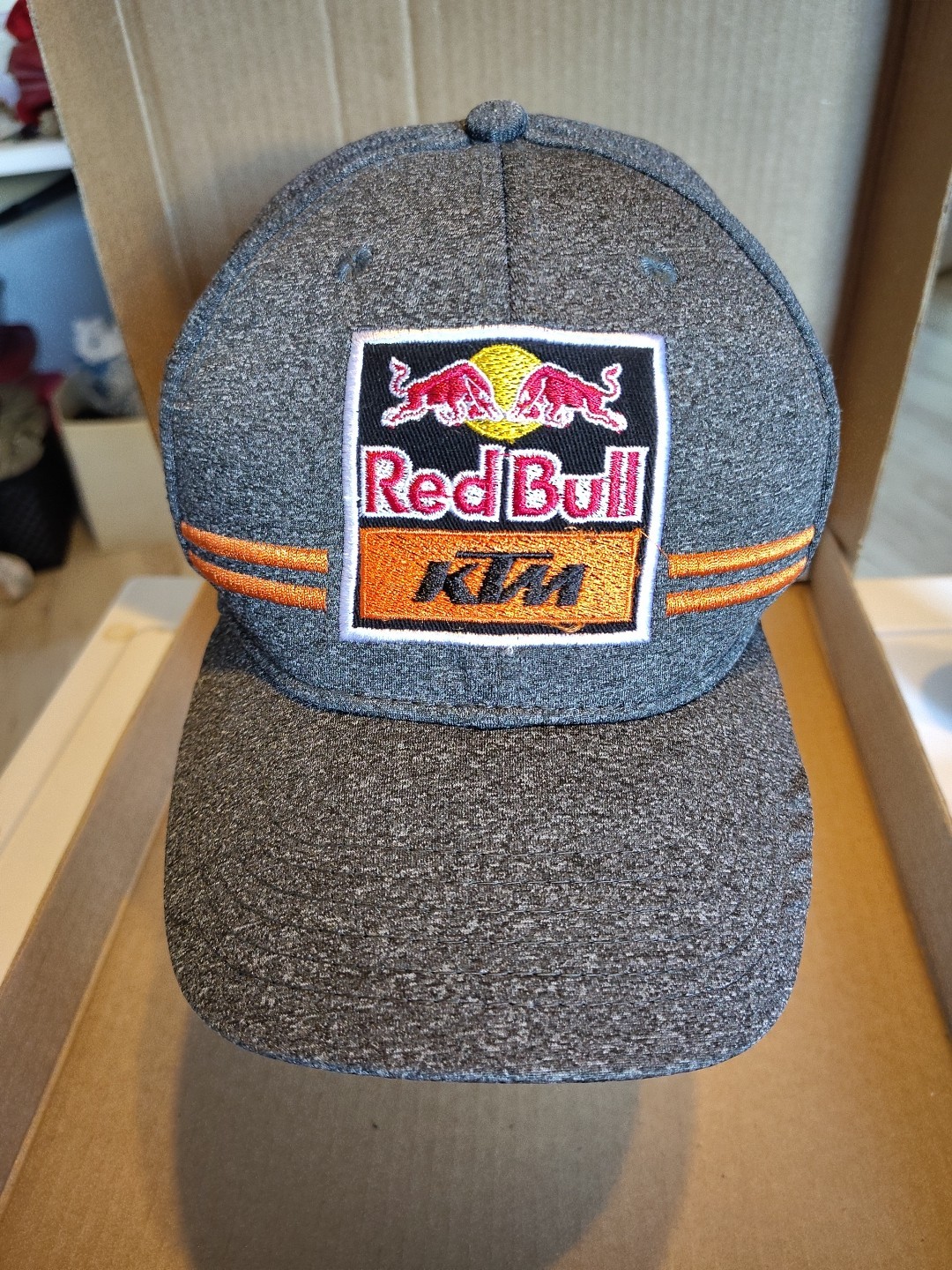 Red Bull KTM Racing Team Adjustable Strapback Hat Blue & Orange