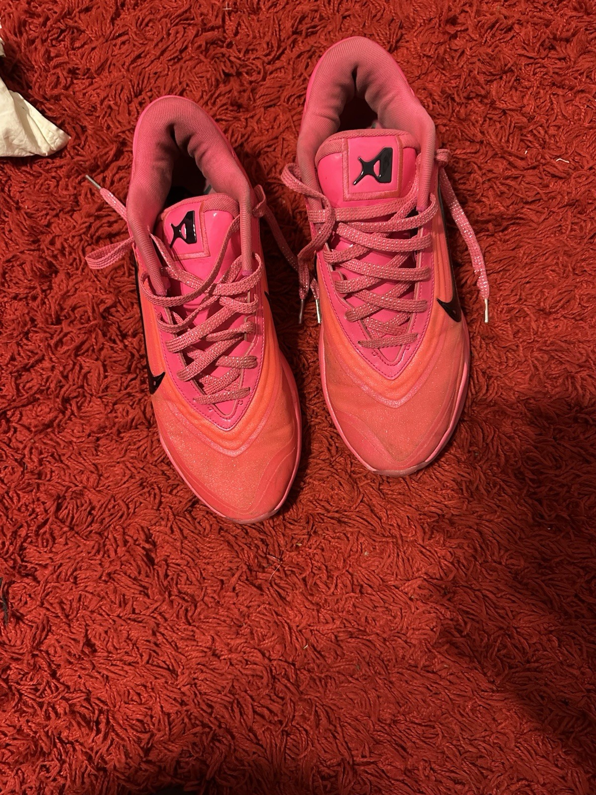 Nike A’One ‘Warning Label’ Basketball Shoes