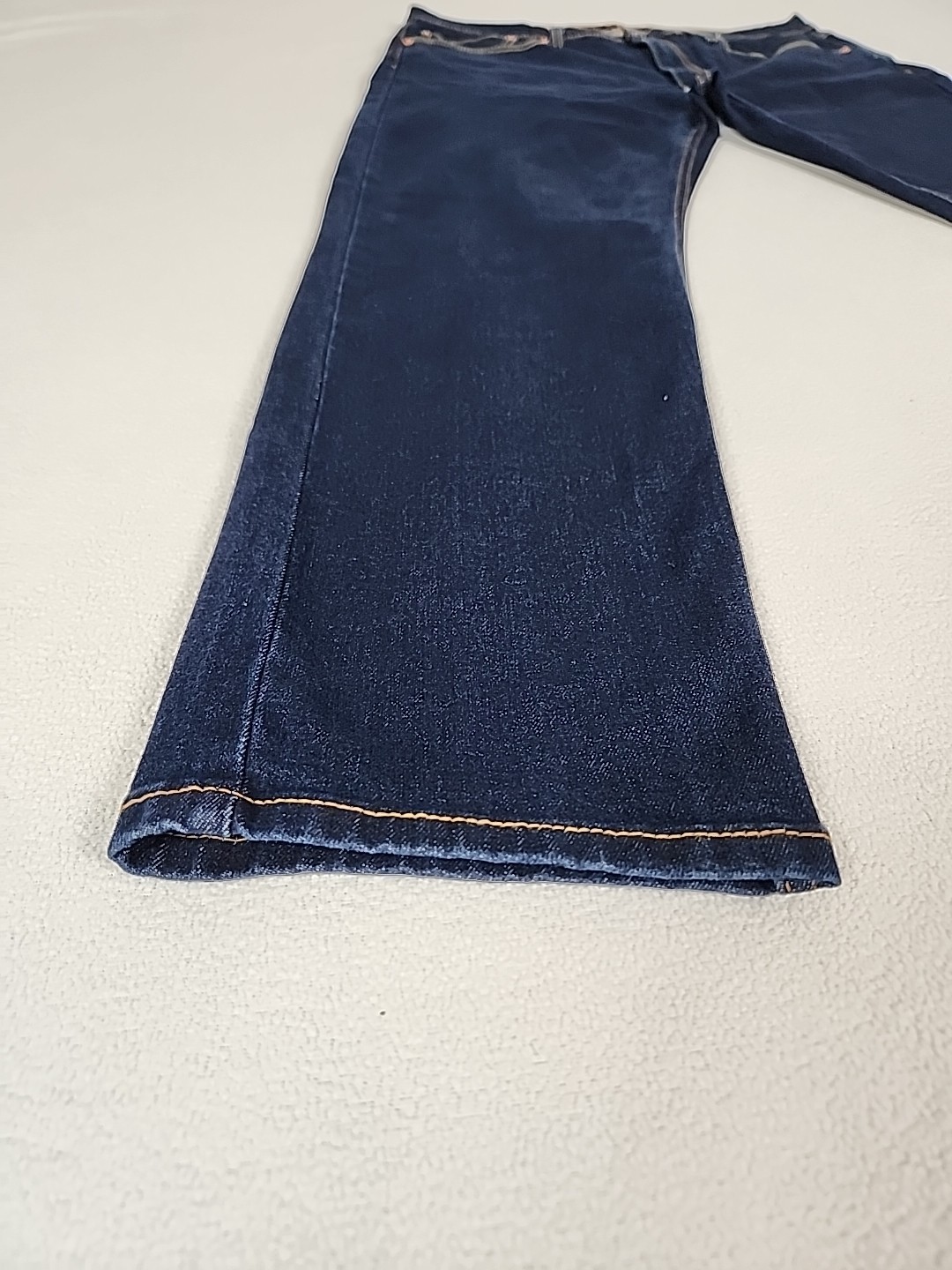 Levi’s 502 Regular Fit Zip Fly Tapered Leg Denim Jeans 36X32 Men’s Dark Blue