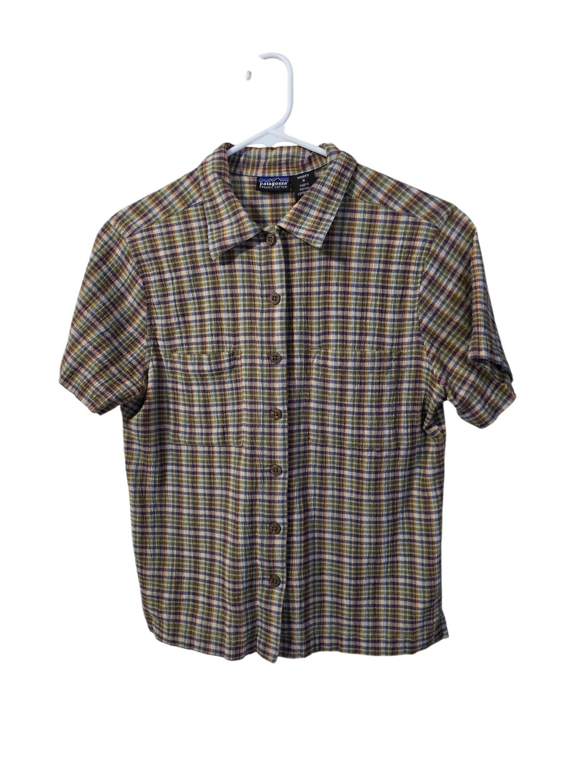 Patagonia Womens Small Organic Cotton shirt- Pre-owned In Excellent Condition