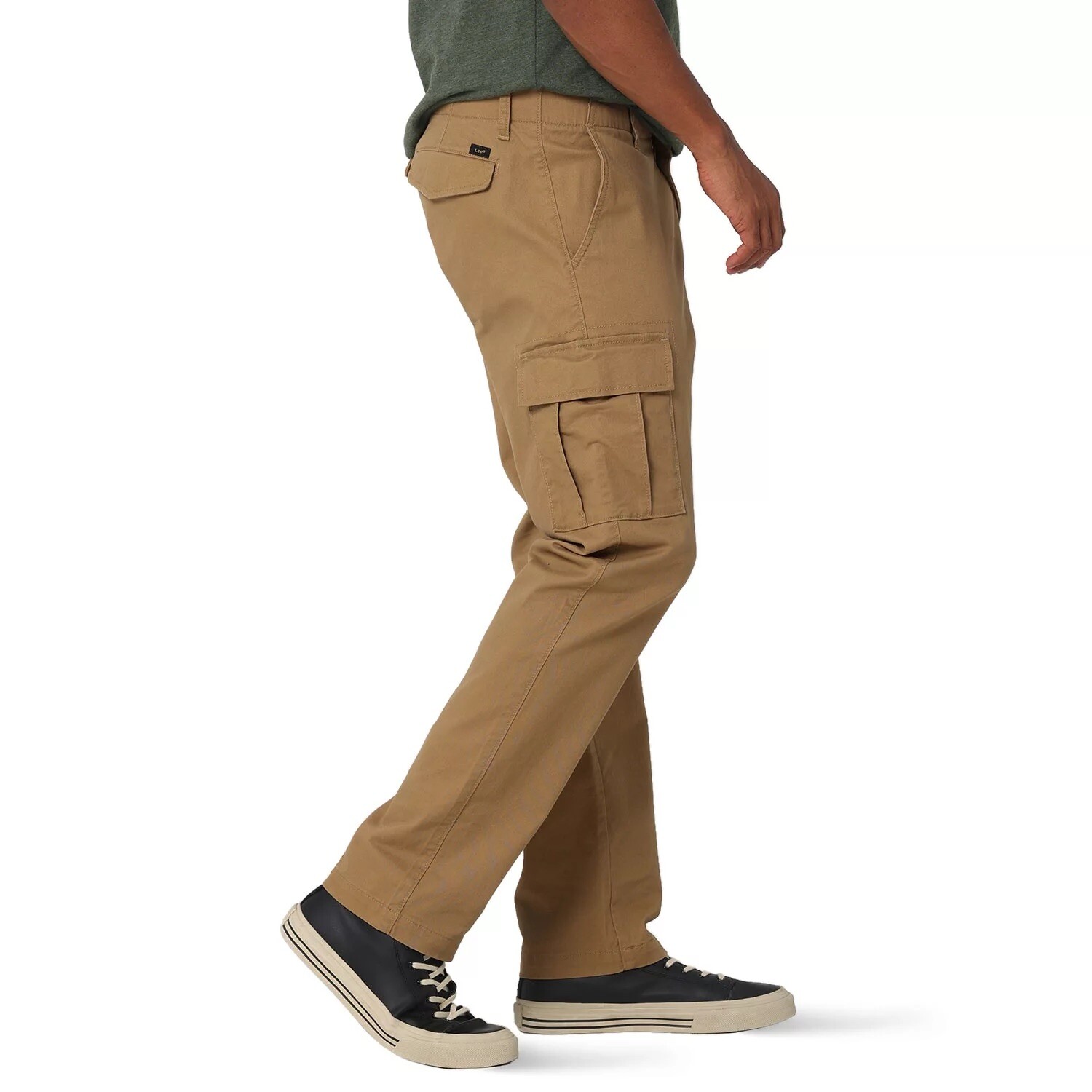 Lee Men’s Motion Stretch Regular Fit Straight Leg Cargo Pant – Size/Color Varies