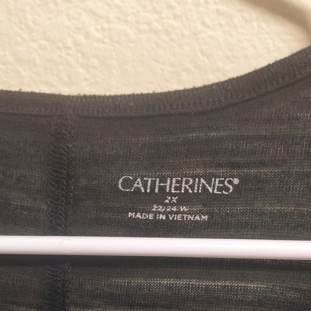 Catherine’s Women’s Plus Size Open Front Semi Sheer Cardigan Black 2X(724)