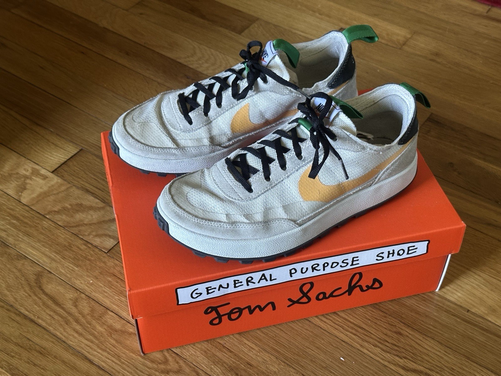 Nike Tom Sachs NikeCraft General Purpose Shoes 8.5M Summit White Bricolage