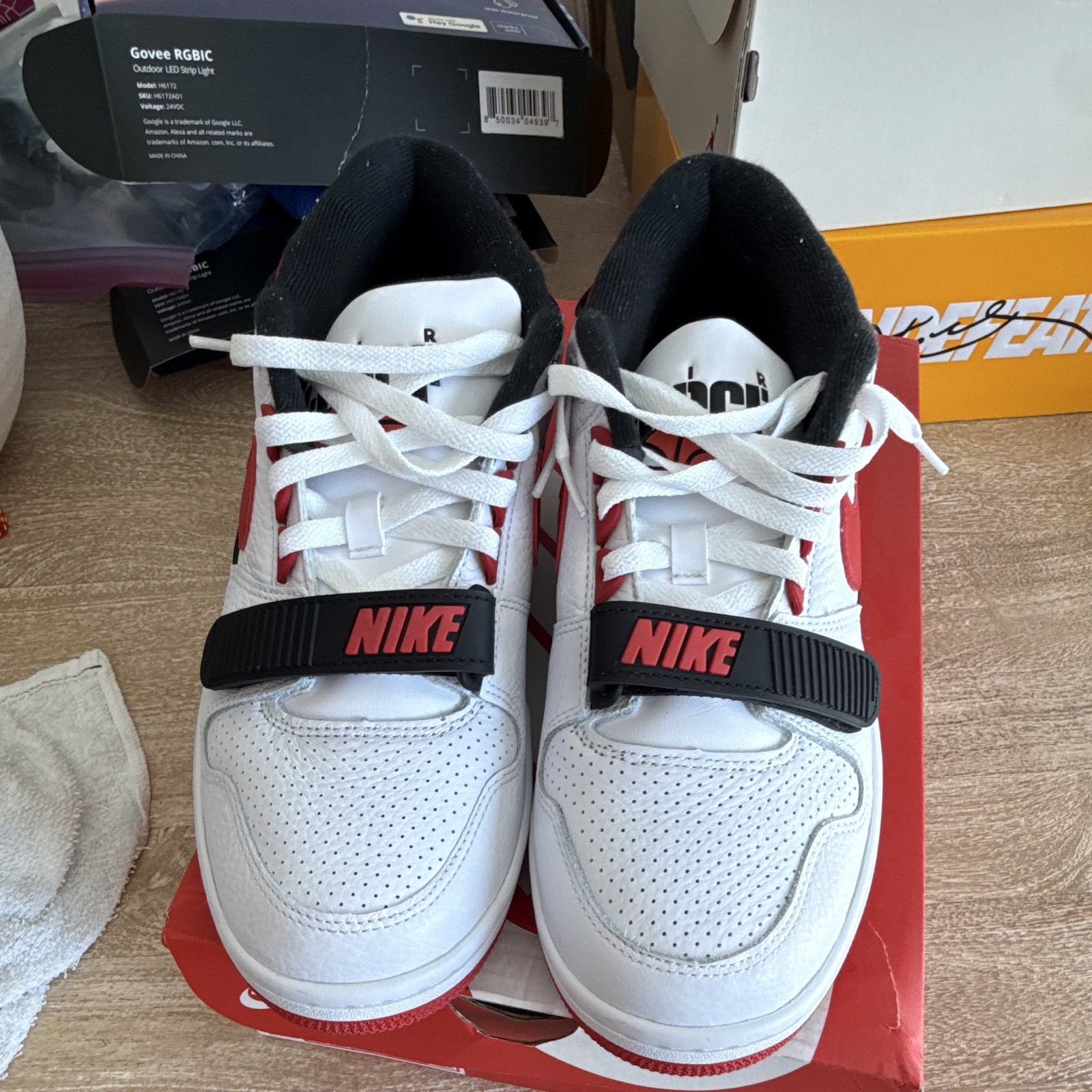 Nike Air Alpha Force 88 “University Red” White/Red/Black Low Top DZ4627-100