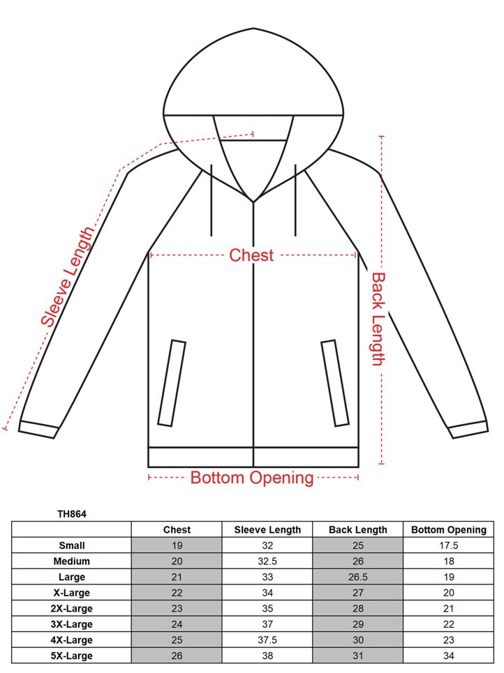Victorious Men’s Raglan Light Weight Zip Down Hoodie Fitness Sweater-TH864-A4G
