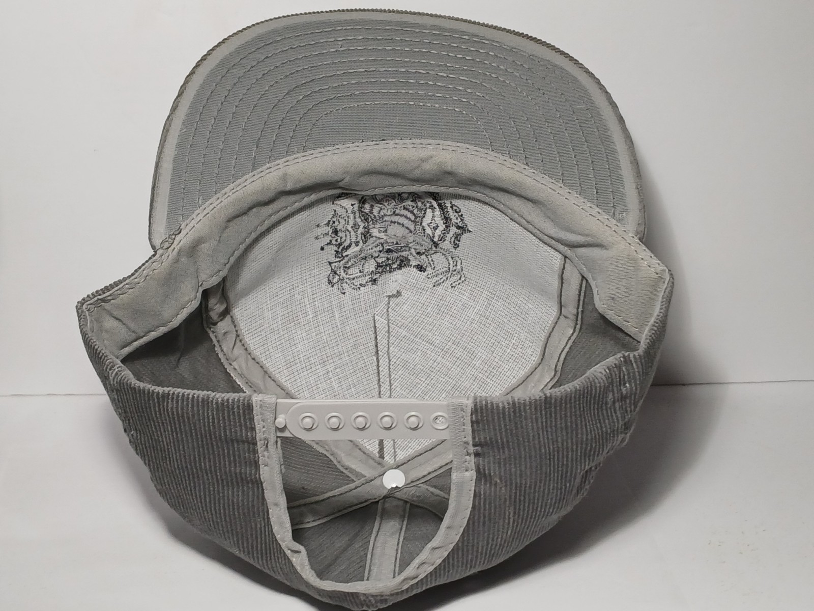 1980s Vintage John Deere Trucker Hat Corduroy Hat Cap Louisville Mfg Co Made USA
