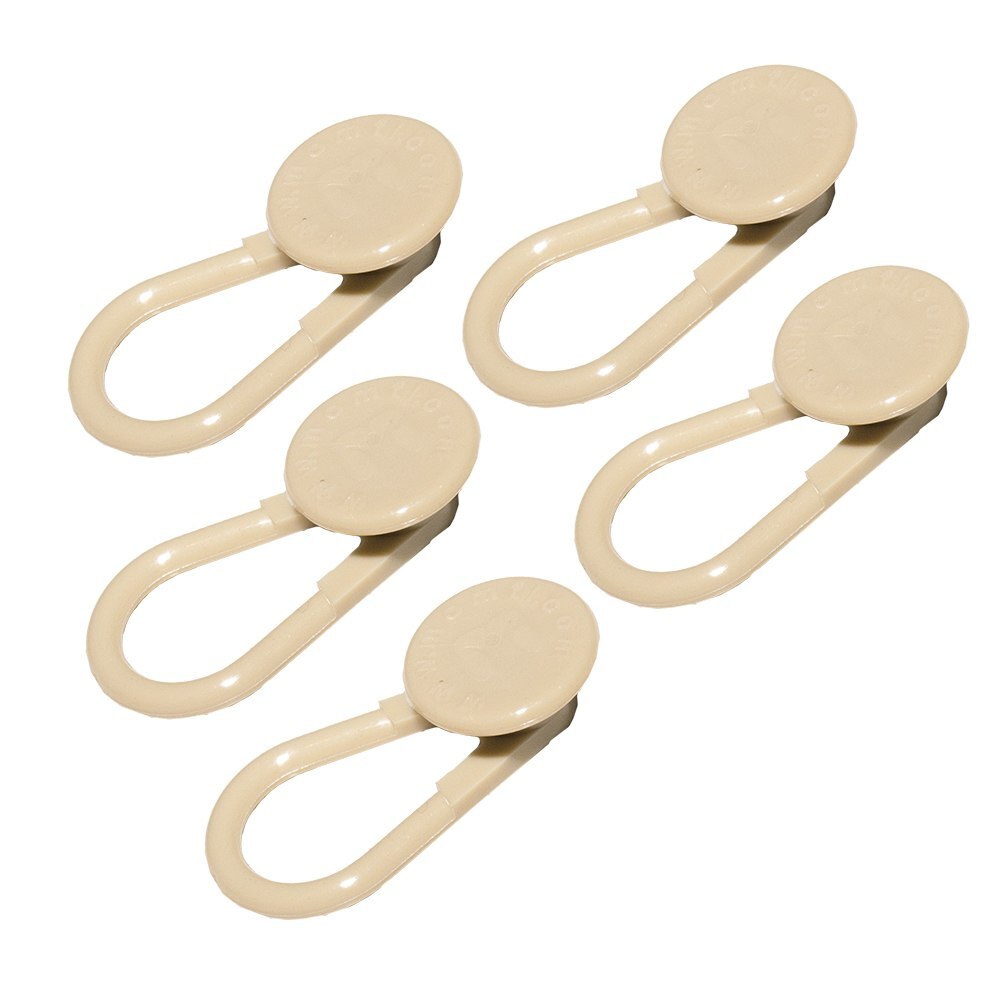 Button Pant Extender 5-Pack by More of Me to Love – Makes Too Tight Pants Comfy!