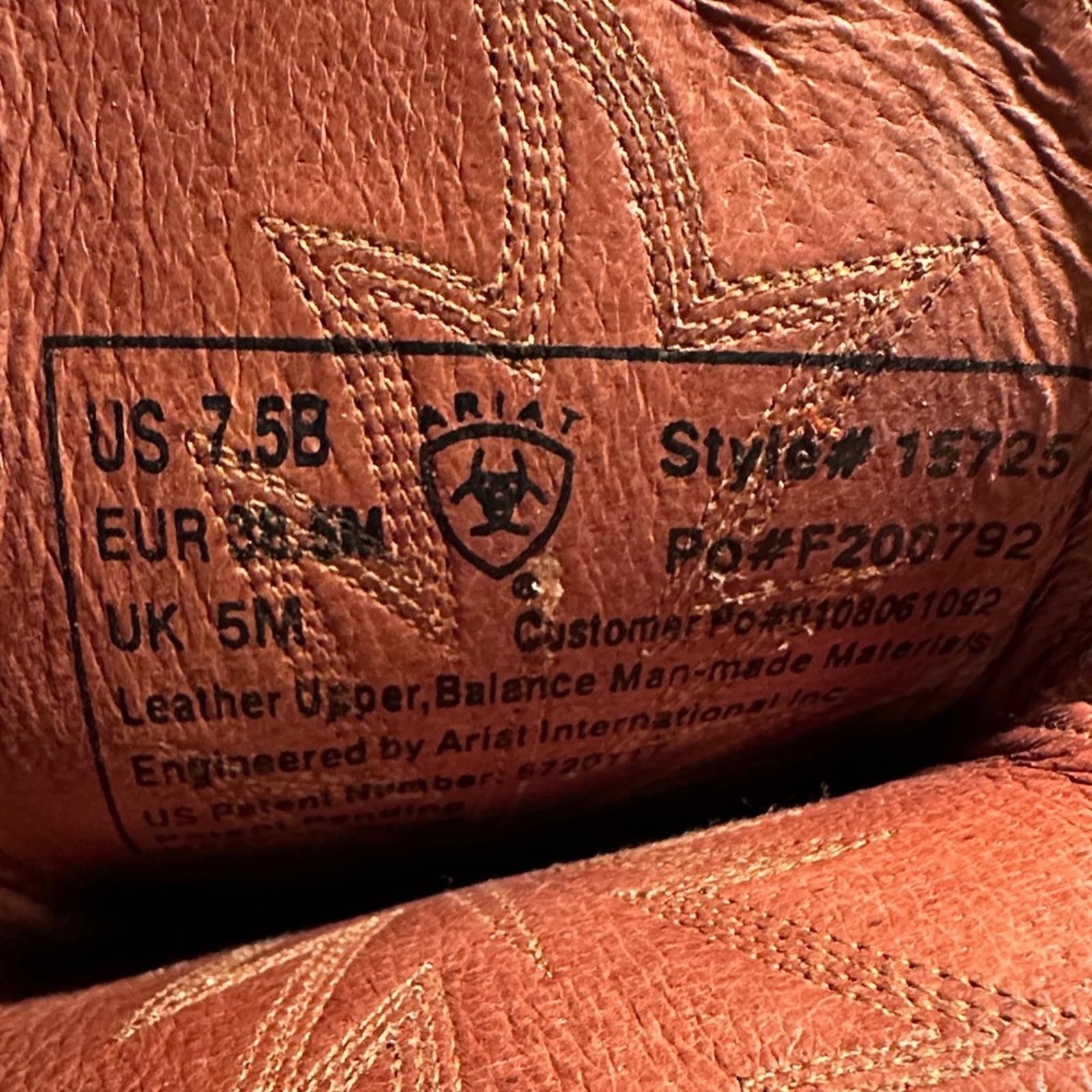 Ariat Leather Boots in Rich Brown