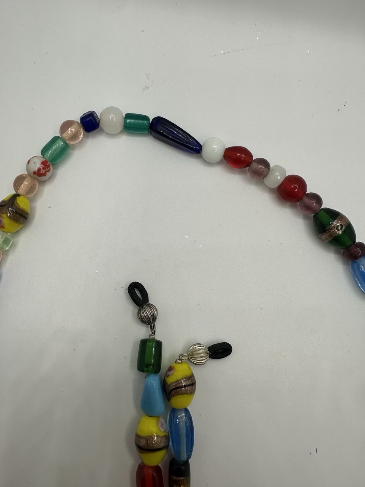 Handmade Glass Bead Glasses Holder Chain Necklace Eyewear Lanyard