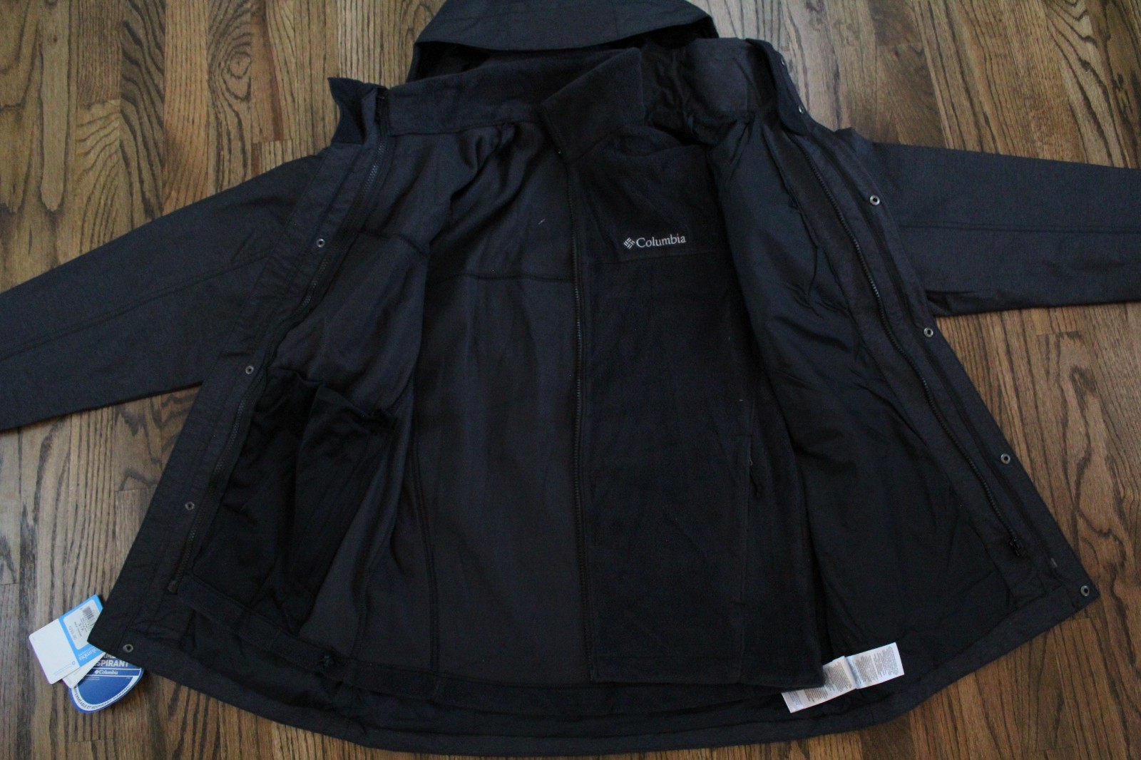 35 Columbia Sleet To Street 3 in 1 Interchange Winter Jacket Men’s Sz Small
