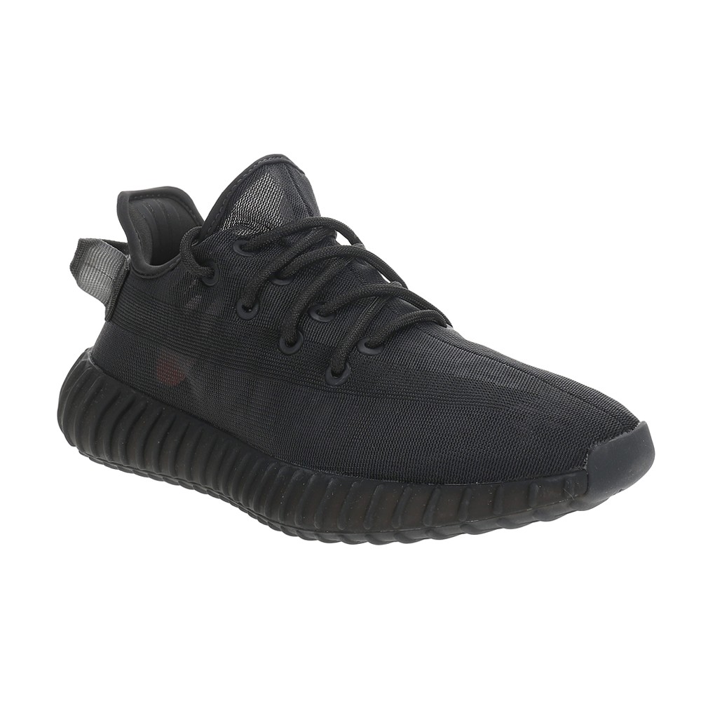 adidas Yeezy Boost 350 V2 Lace Up Mens Black Sneakers Casual Shoes GX3791