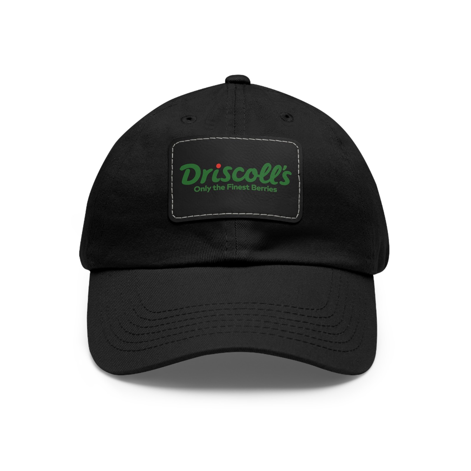 Vintage Driscoll’s Berries Logo Farming Dad Hat w/ Leather Patch