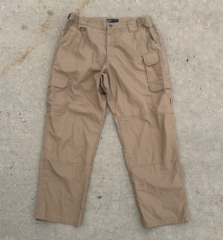 511 Tactical Pants Men’s 38×32 Taclite Pro Cargo Ems Utility Workwear Khaki