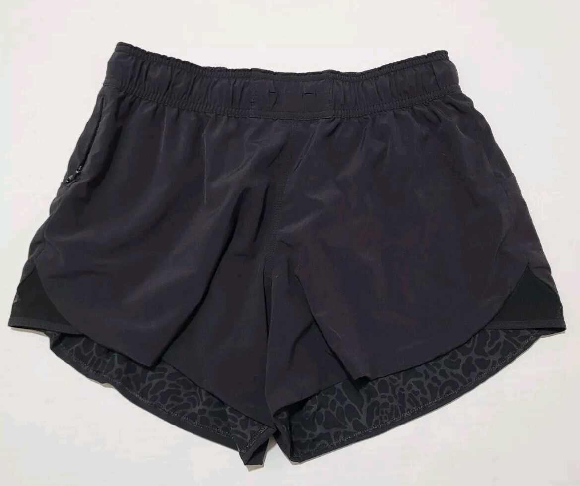 Lululemon Women’s Size 8 Shorts Choose A Side Reversible Running Zip Pocket