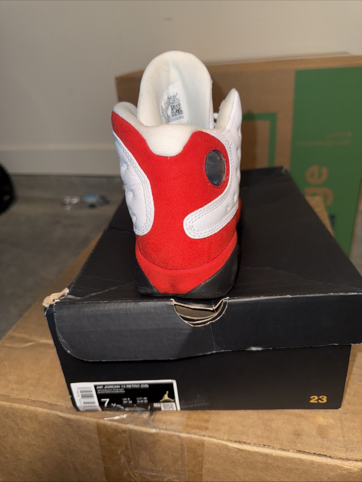 Air Jordan 13 Cherry Size 7y 100% Authentic Ready To Ship !! Super Cheap