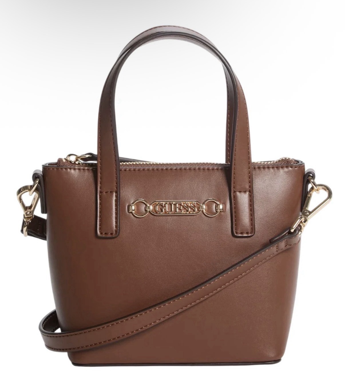 GUESS Factory Women’s Avelina Faux-Leather Mini Tote