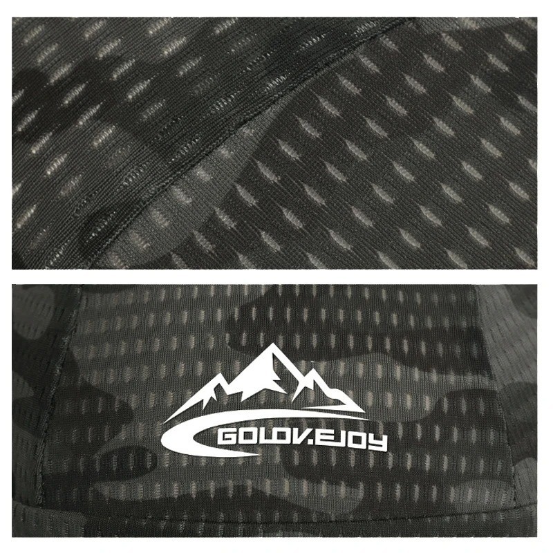 Cooling Moisture Sweat Wicking Dome Skull Cap Helmet Liner Bald Sport Beanie Hat