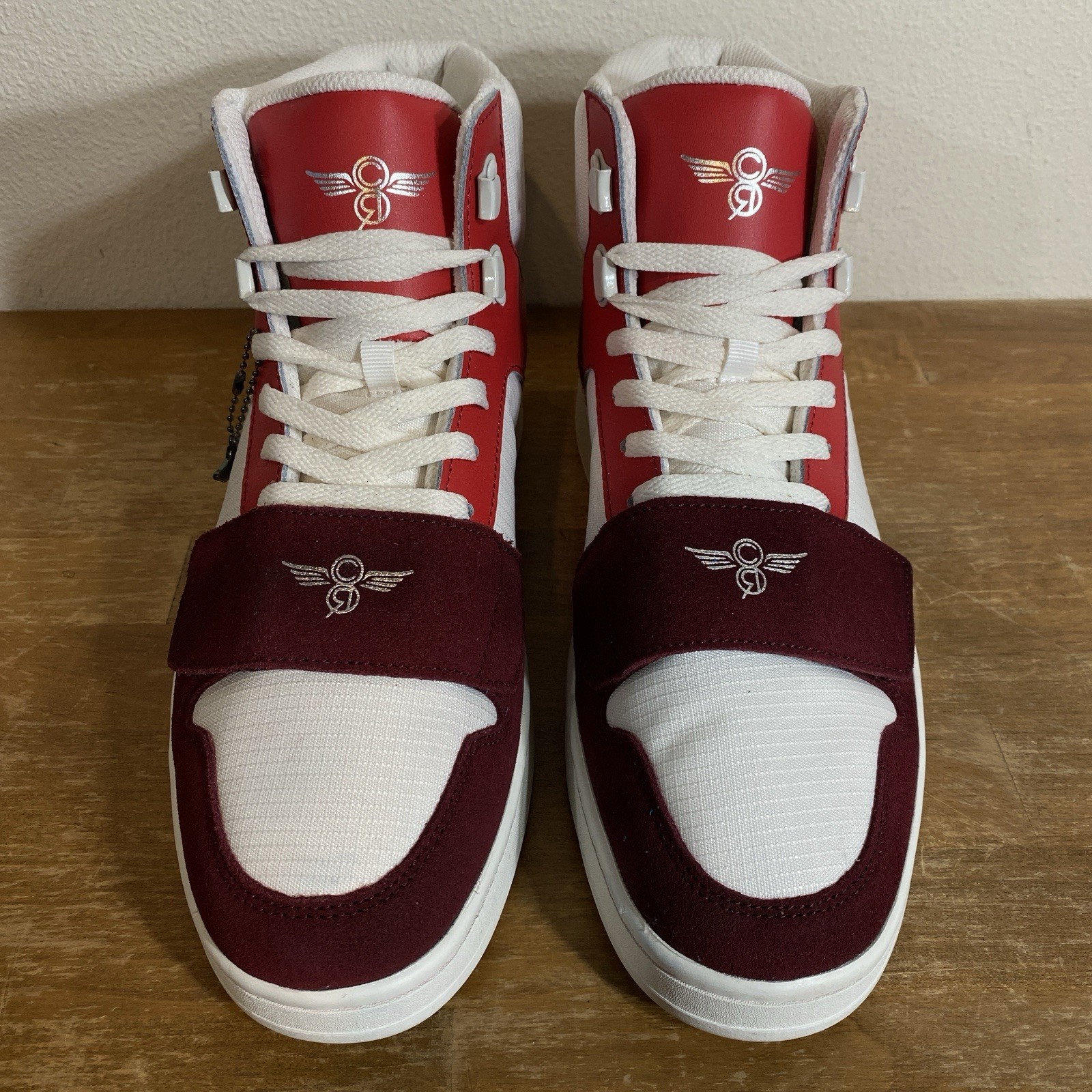 Creative Recreation Cesario High Top Sneaker Burgundy Suede Red – Size 10
