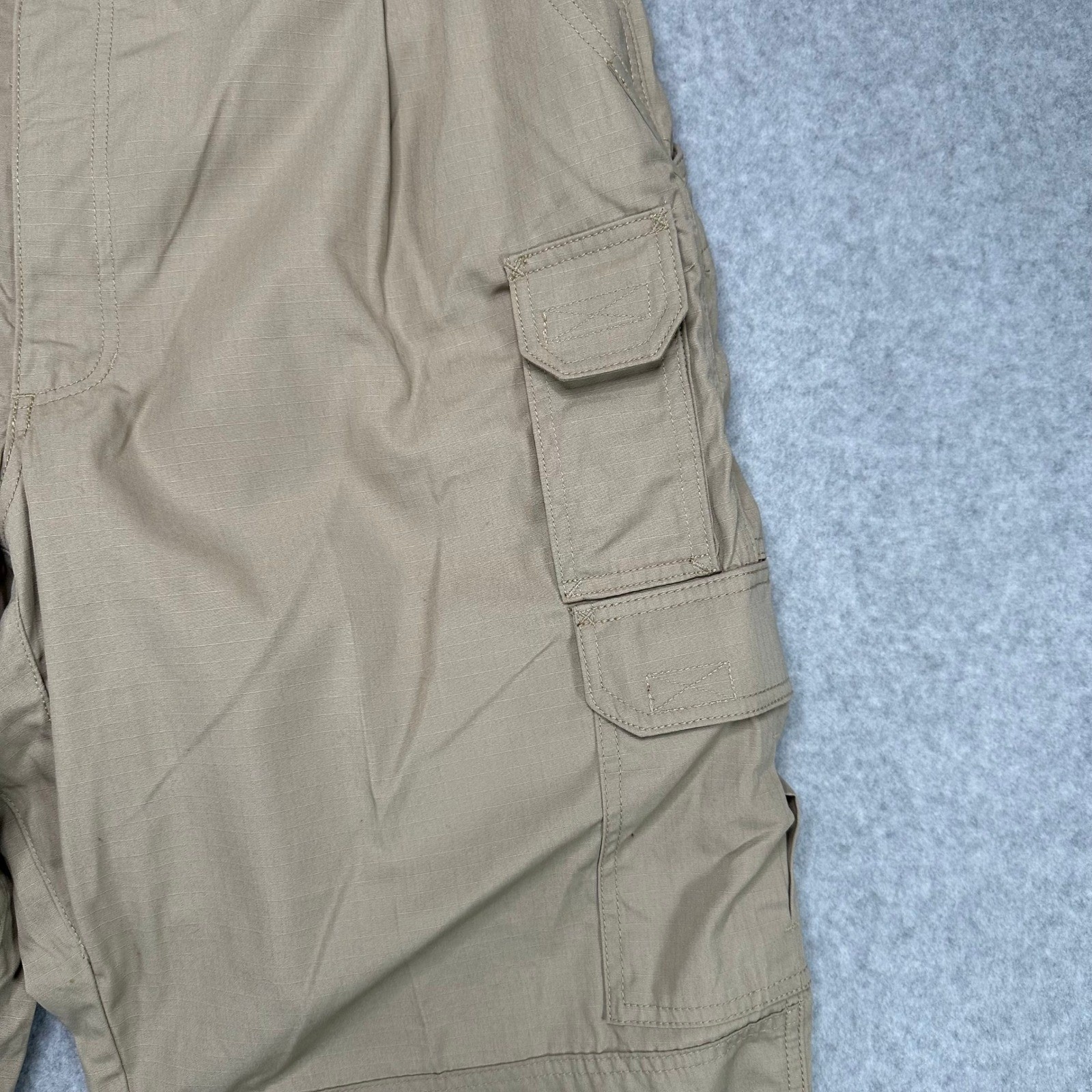 5.11 Men’s Regular Fit Taclite Pro Ripstop Cargo Pant 42×34 Khaki Beige